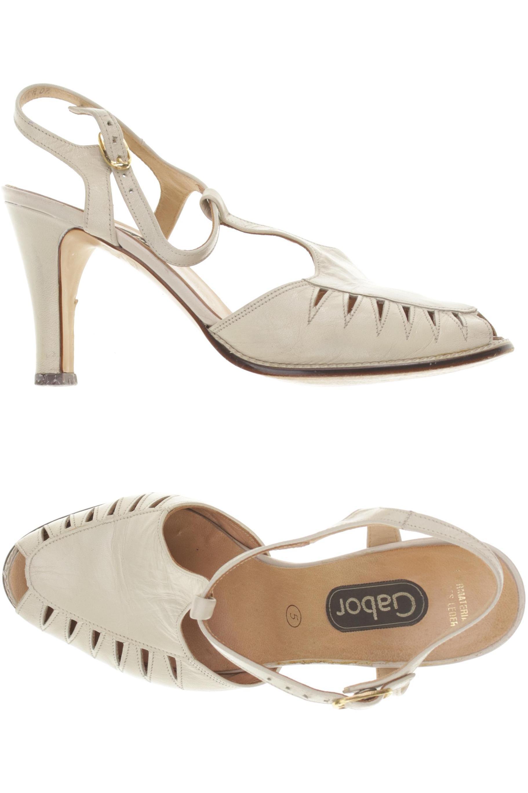 

Gabor Damen Sandale, beige, Gr. 5