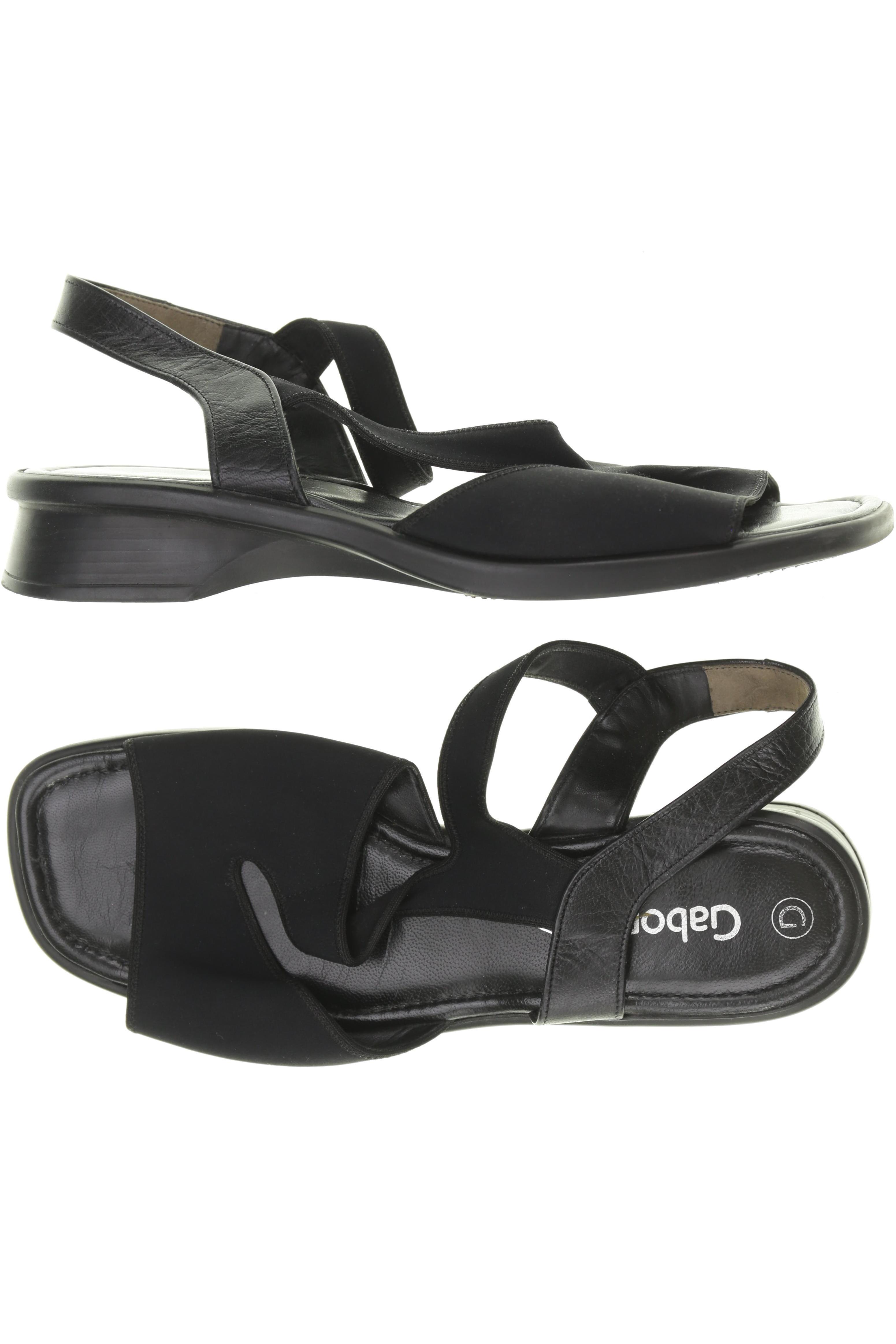 

Gabor Damen Sandale, schwarz, Gr. 7