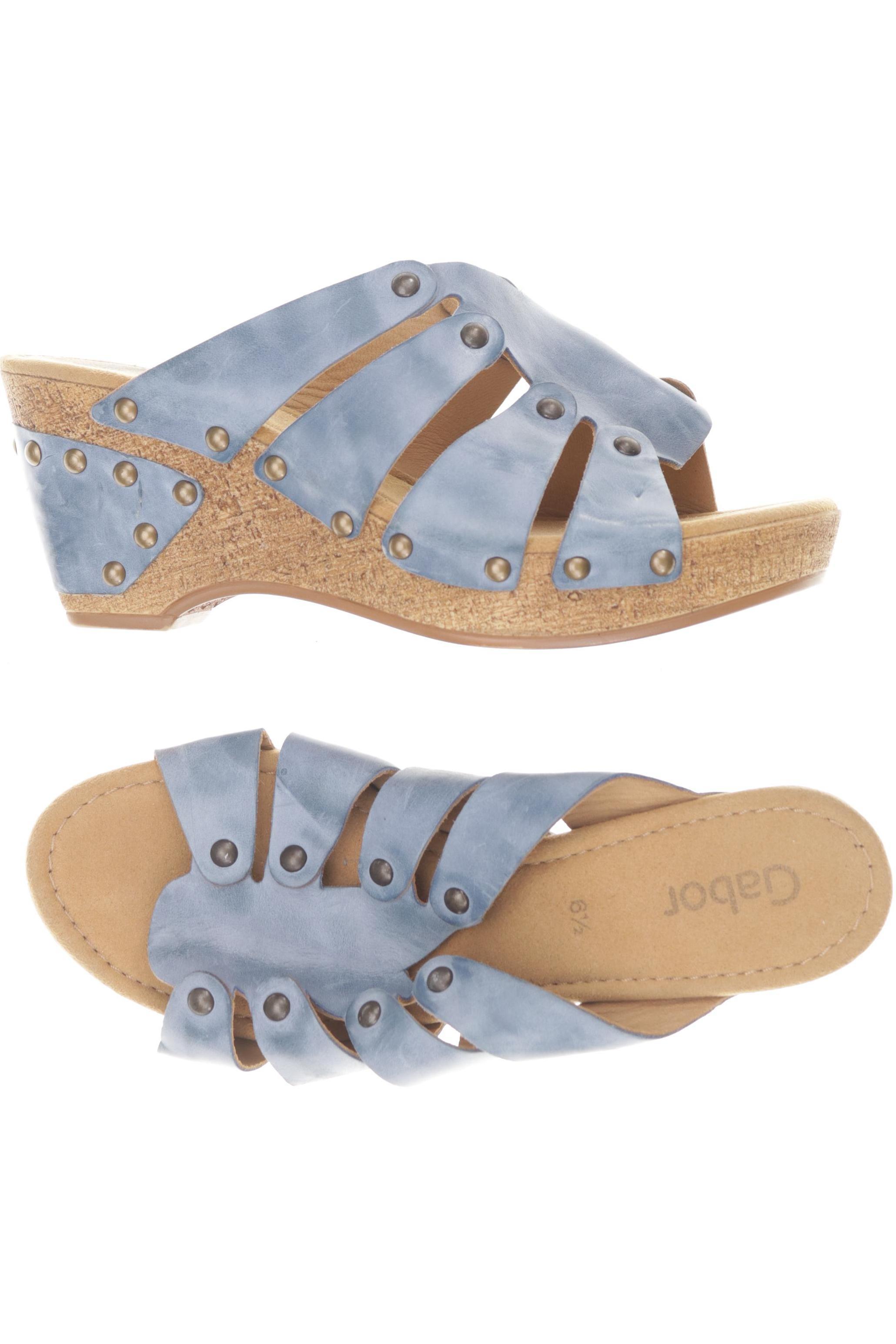 

Gabor Damen Sandale, blau, Gr. 6.5