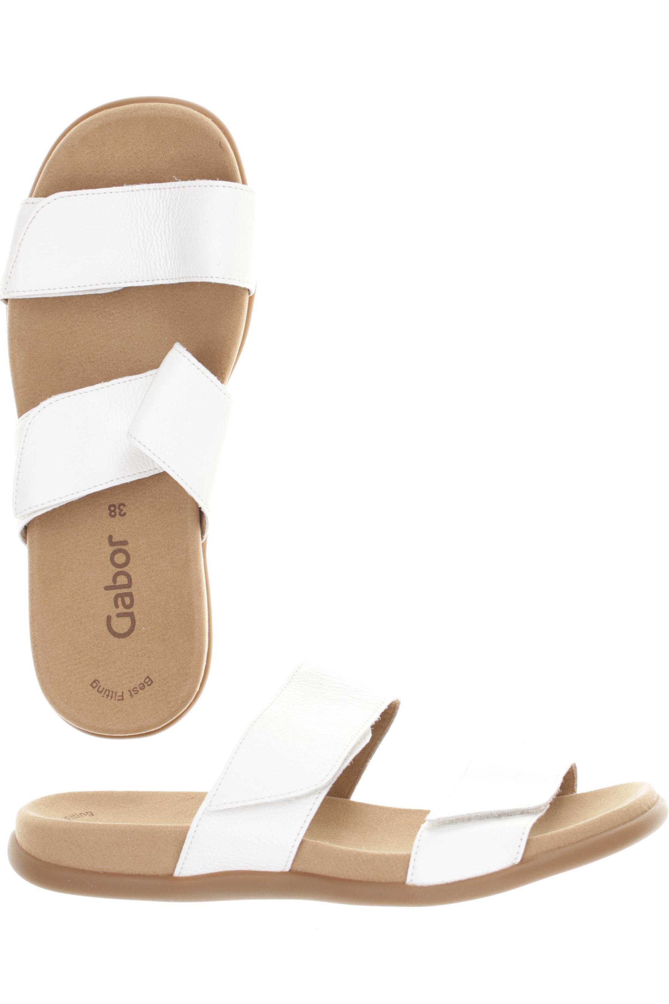 

Gabor Damen Sandale, weiß, Gr. 38