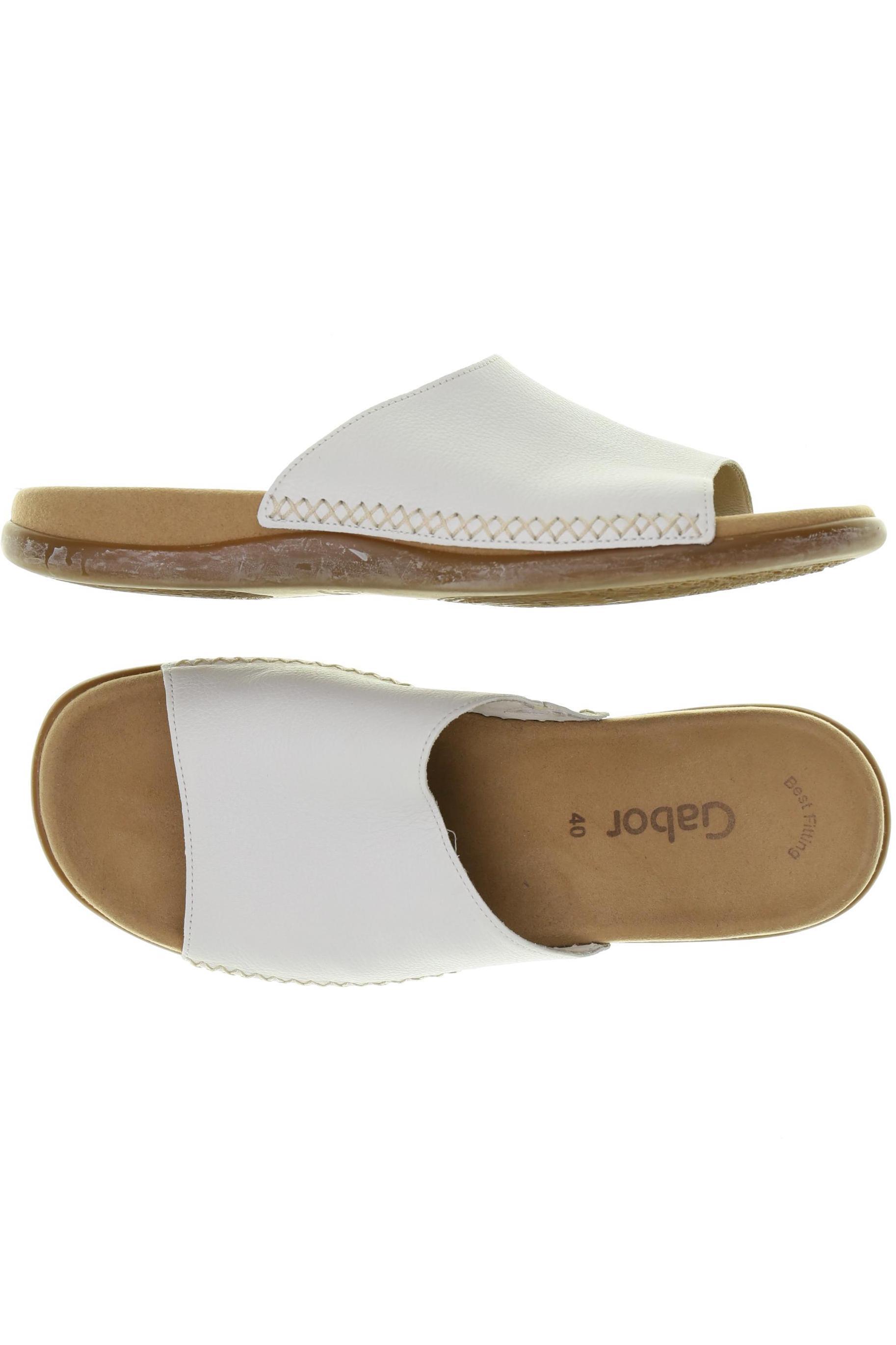 

Gabor Damen Sandale, weiß, Gr. 40