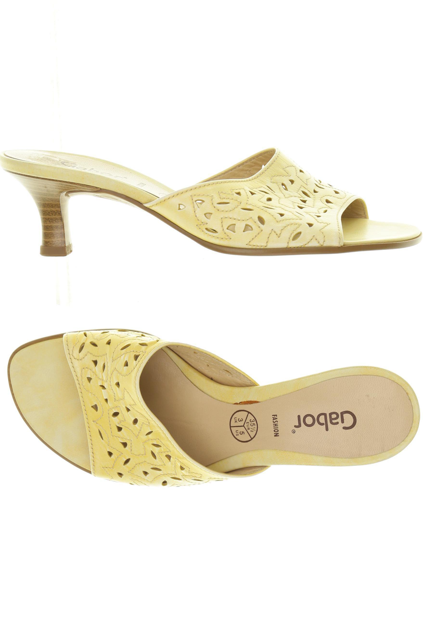 

Gabor Damen Sandale, gelb, Gr. 35.5