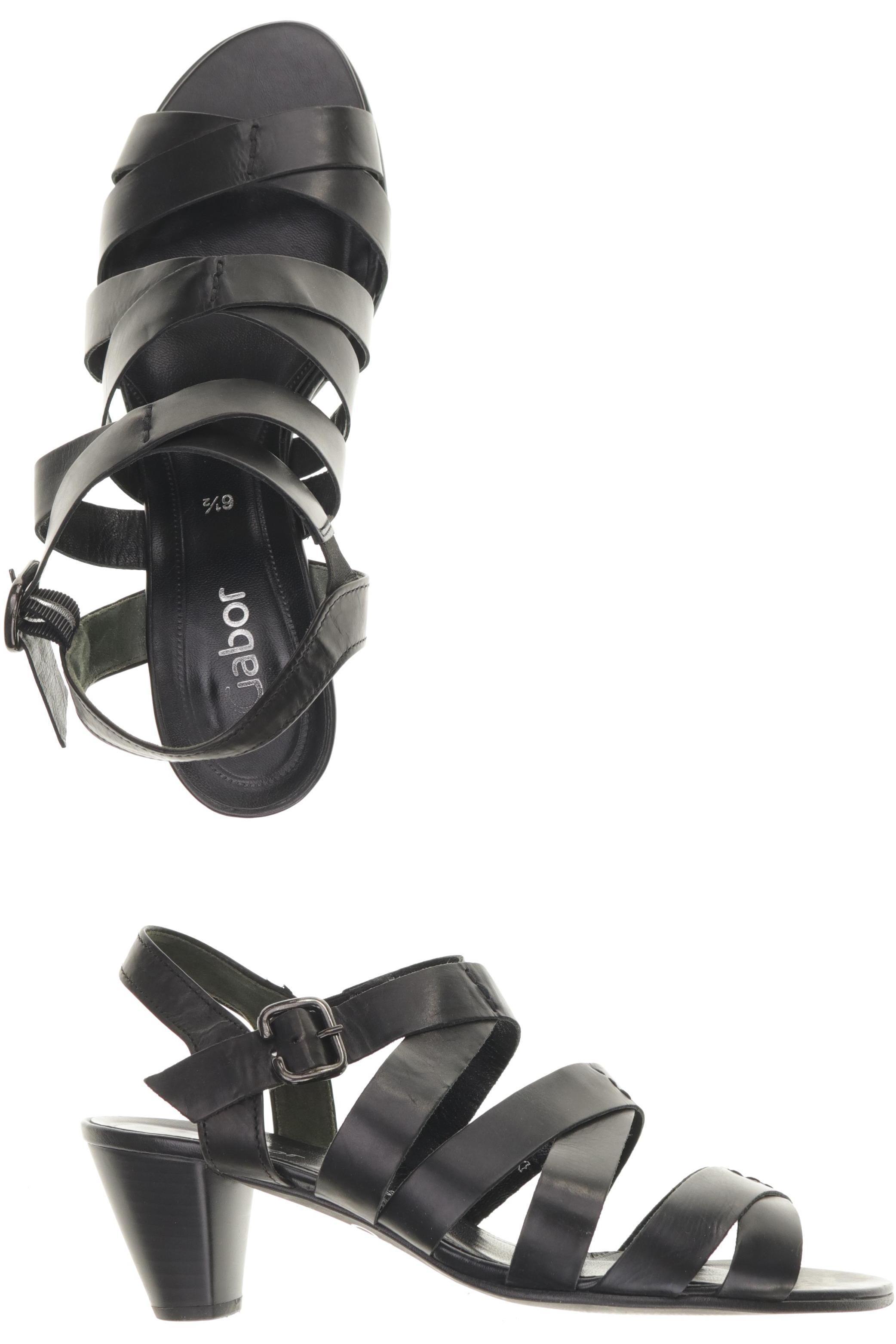 

Gabor Damen Sandale, schwarz, Gr. 6.5