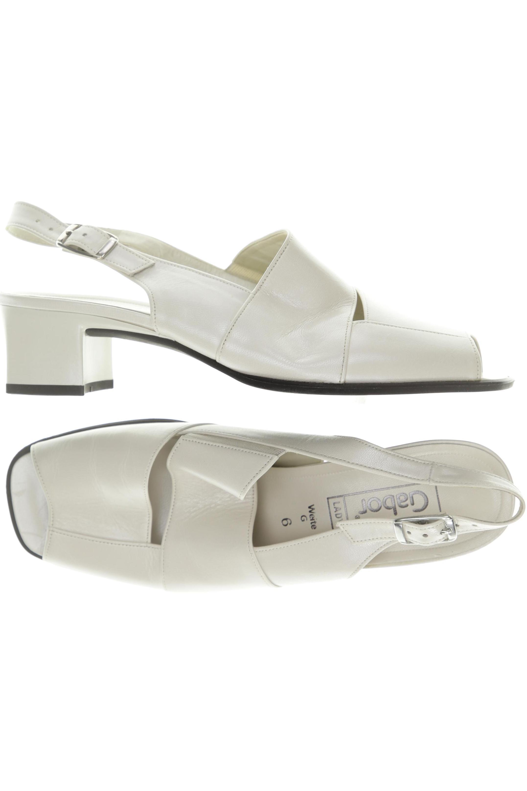 

Gabor Damen Sandale, weiß, Gr. 39