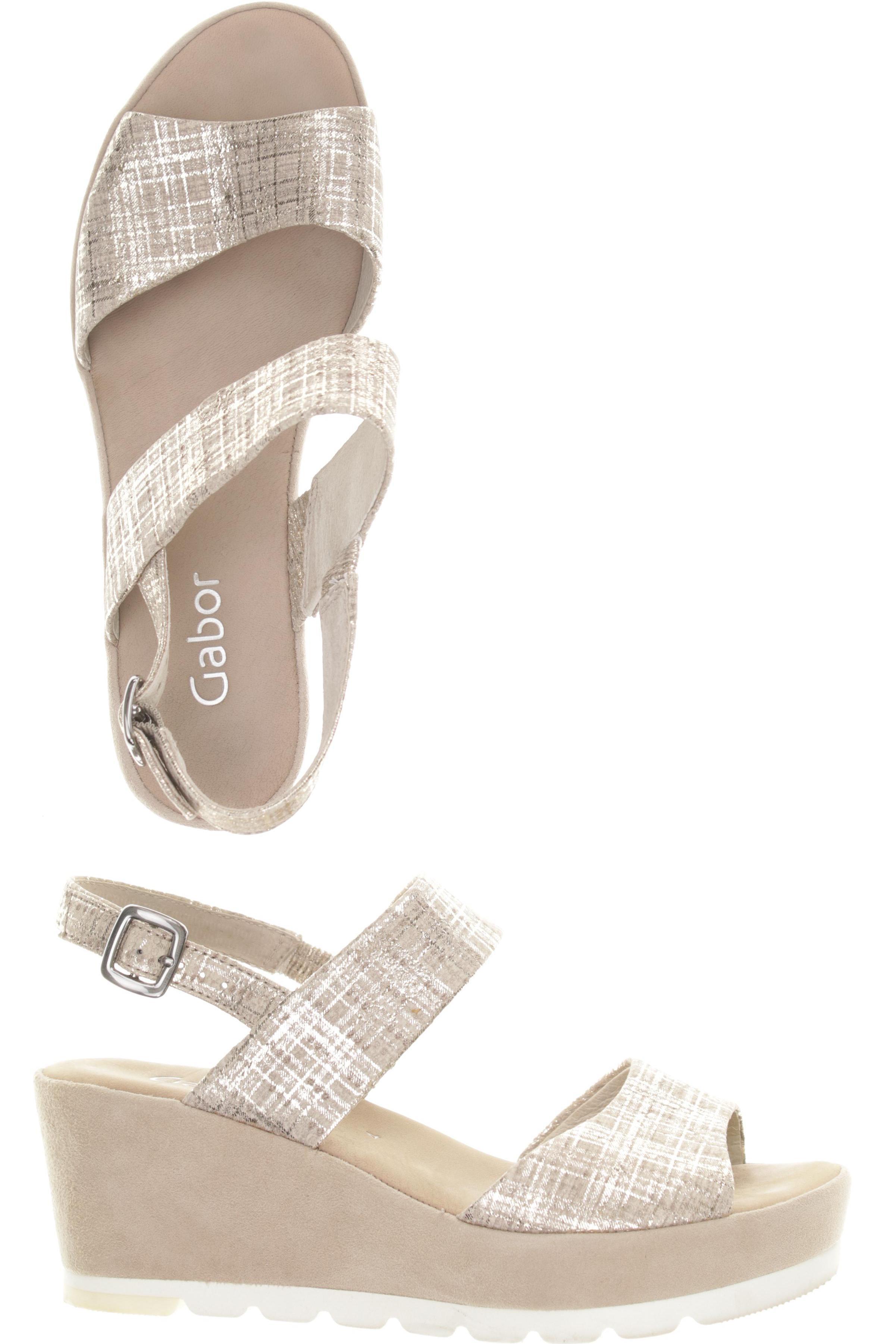 

Gabor Damen Sandale, beige, Gr. 4