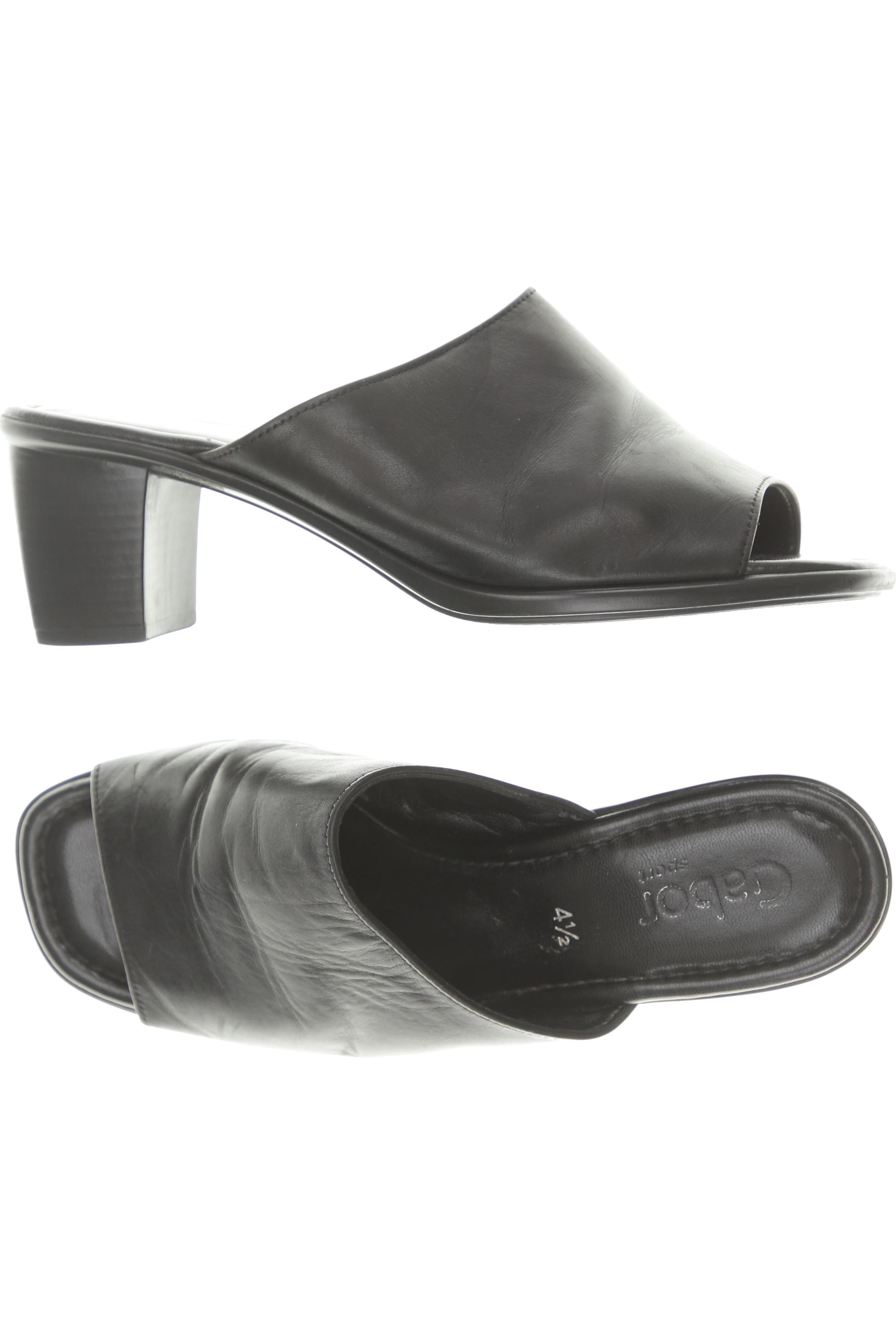 

Gabor Damen Sandale, schwarz, Gr. 4.5