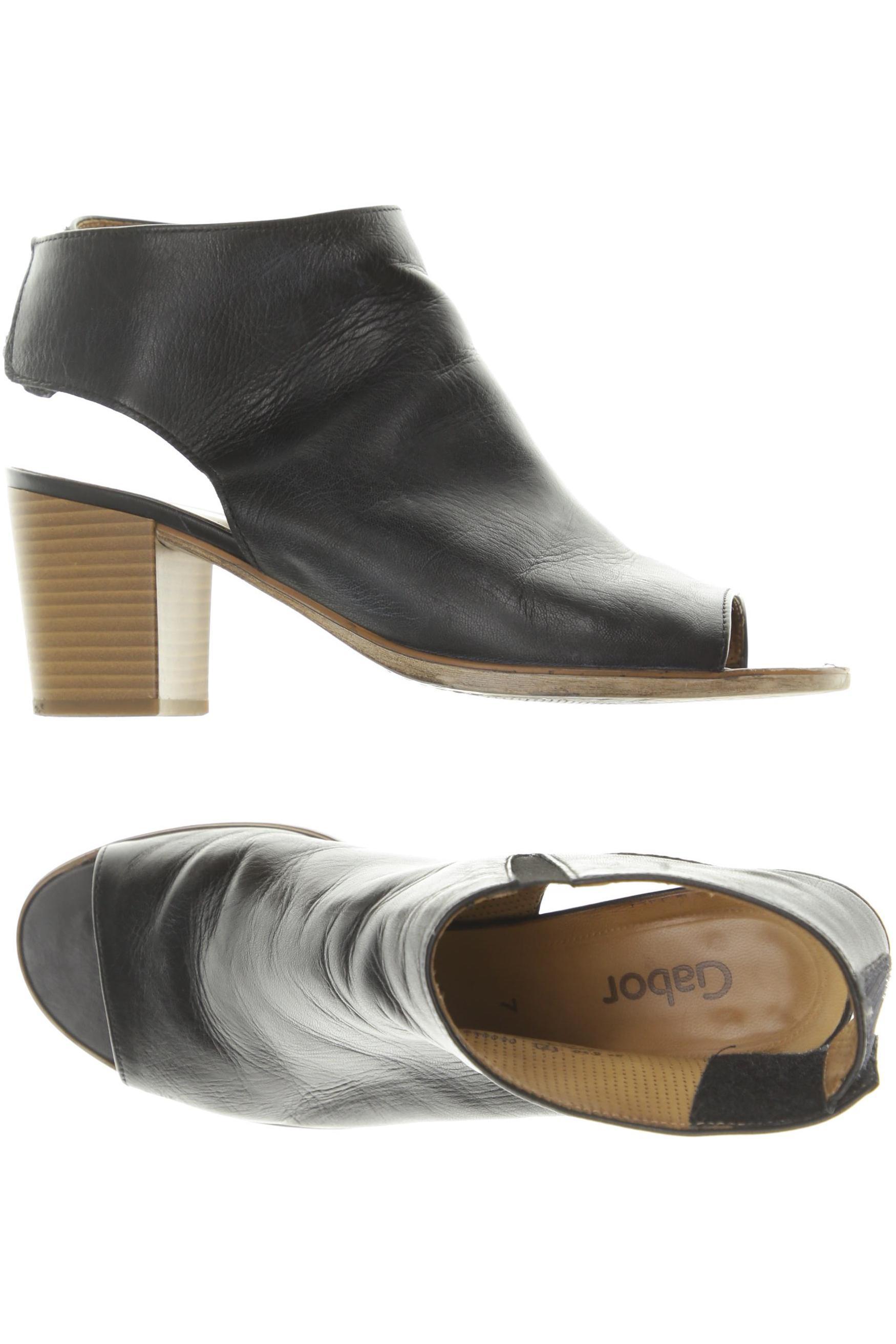 

Gabor Damen Sandale, schwarz, Gr. 7