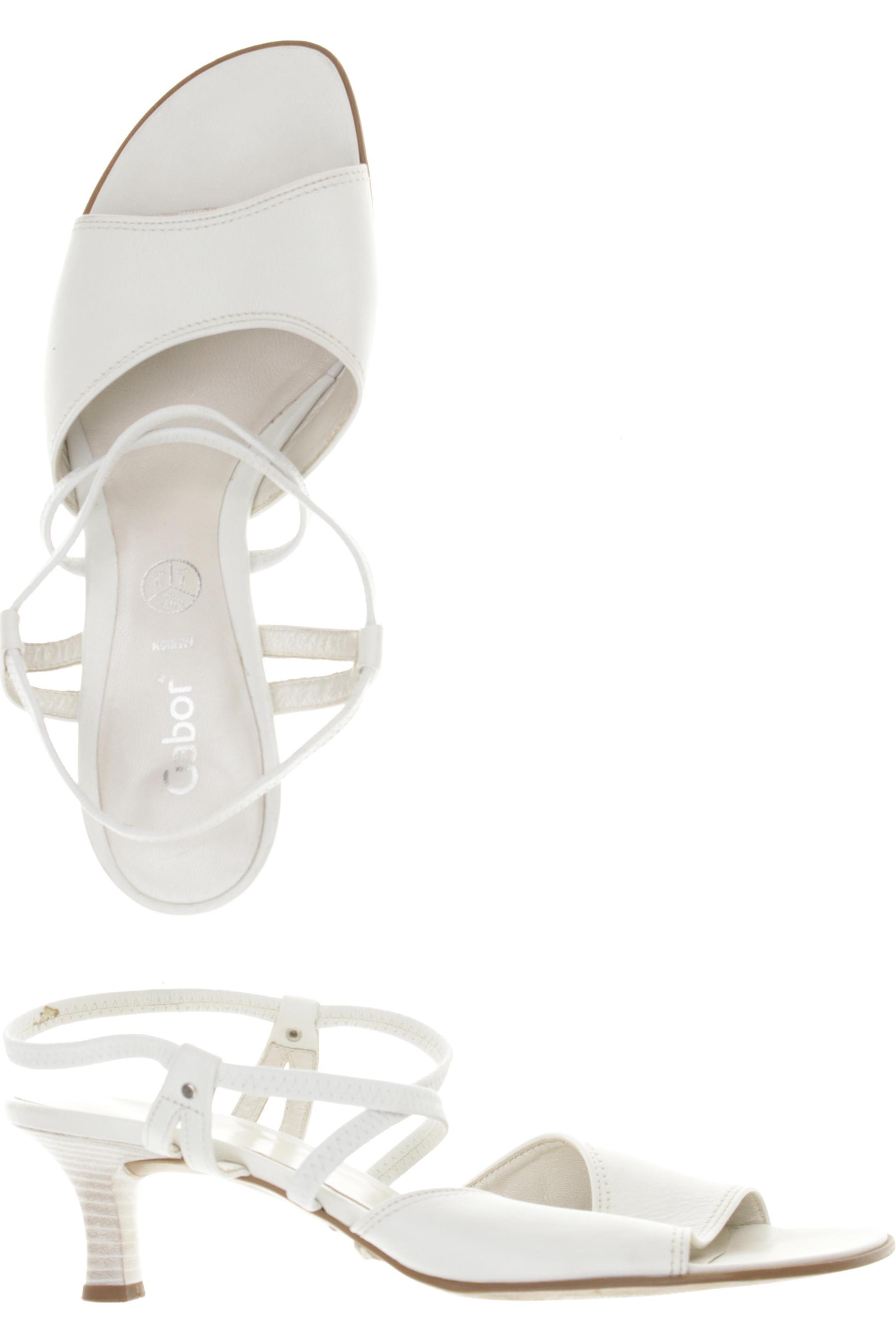 

Gabor Damen Sandale, weiß, Gr. 7