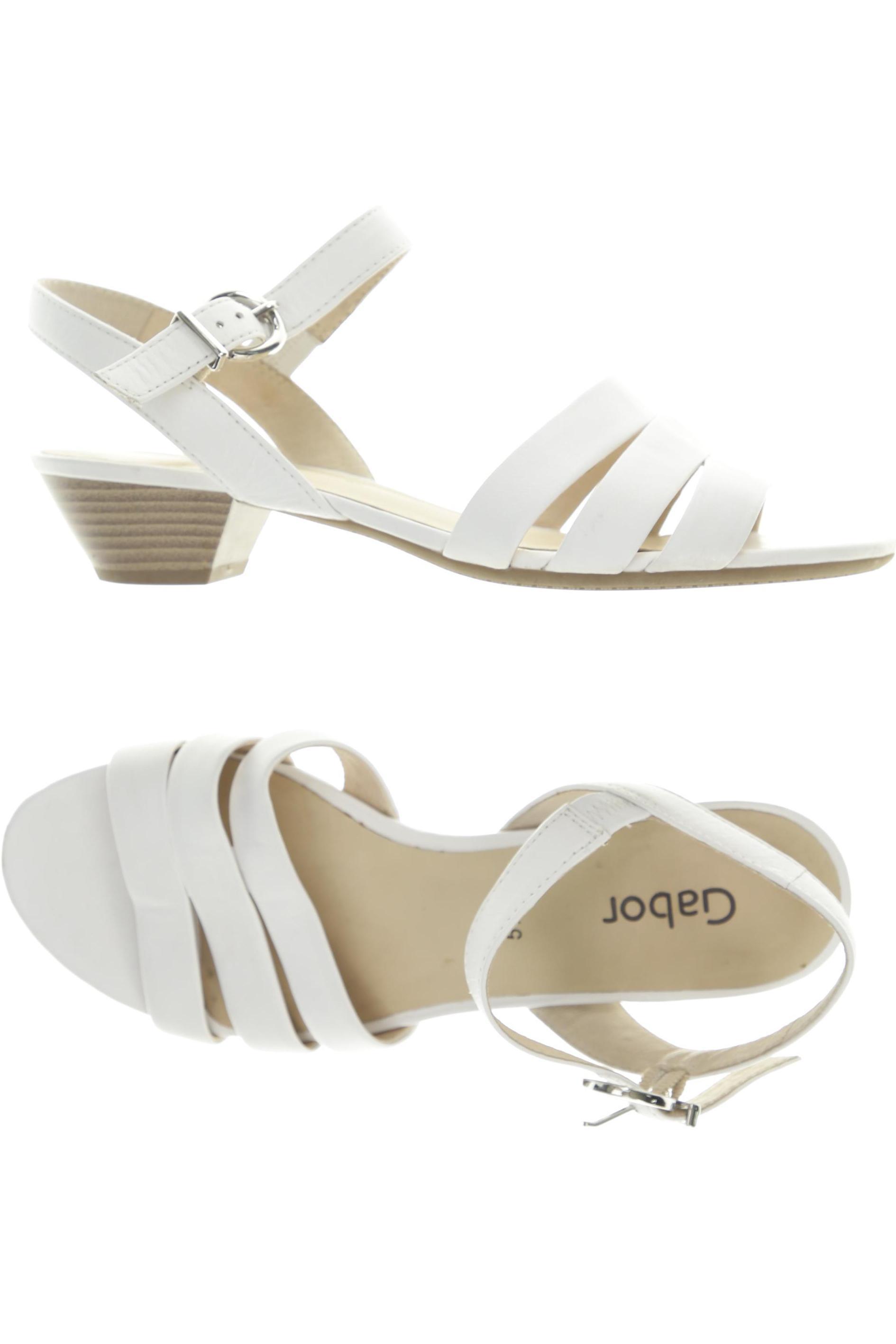 

Gabor Damen Sandale, weiß, Gr. 5.5