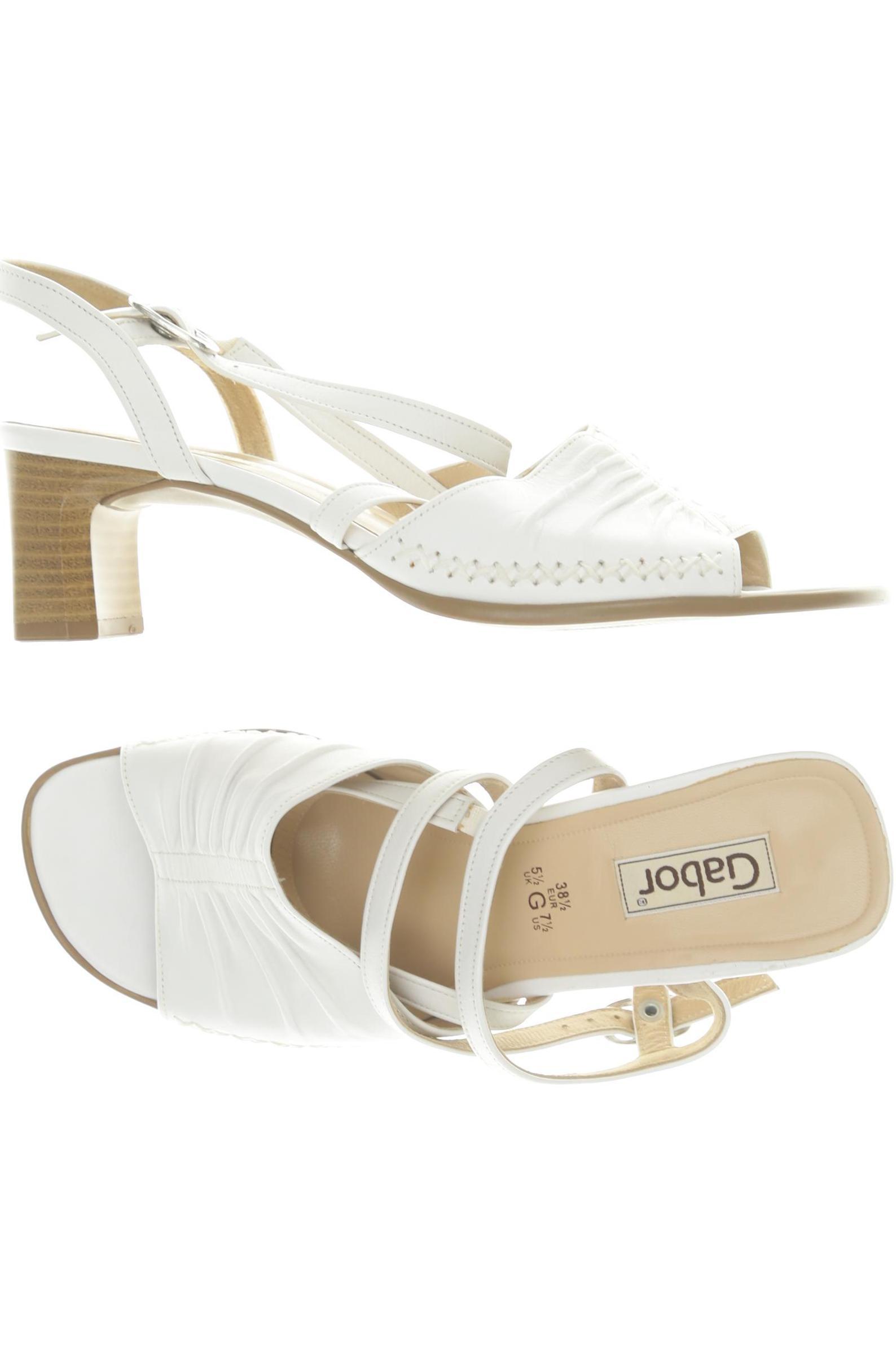 

Gabor Damen Sandale, weiß, Gr. 5.5