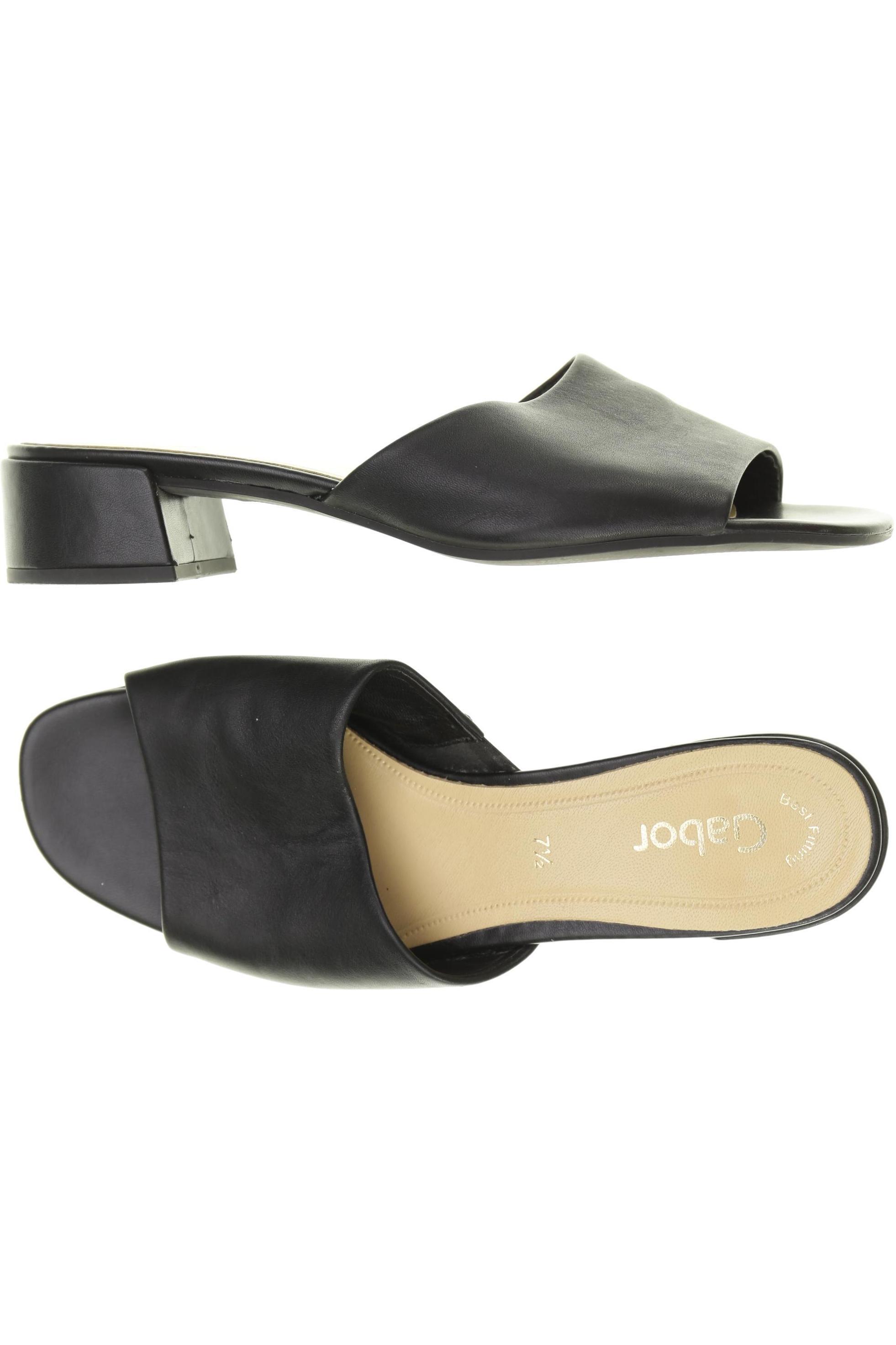 

Gabor Damen Sandale, schwarz, Gr. 7.5