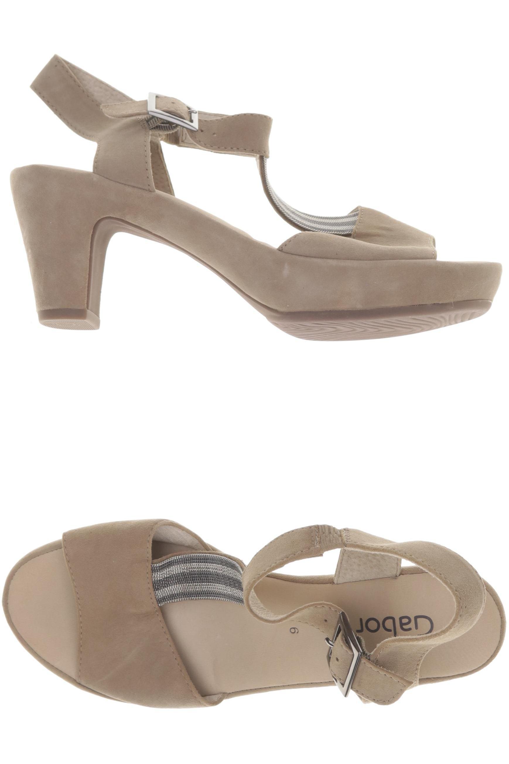 

Gabor Damen Sandale, beige, Gr. 6