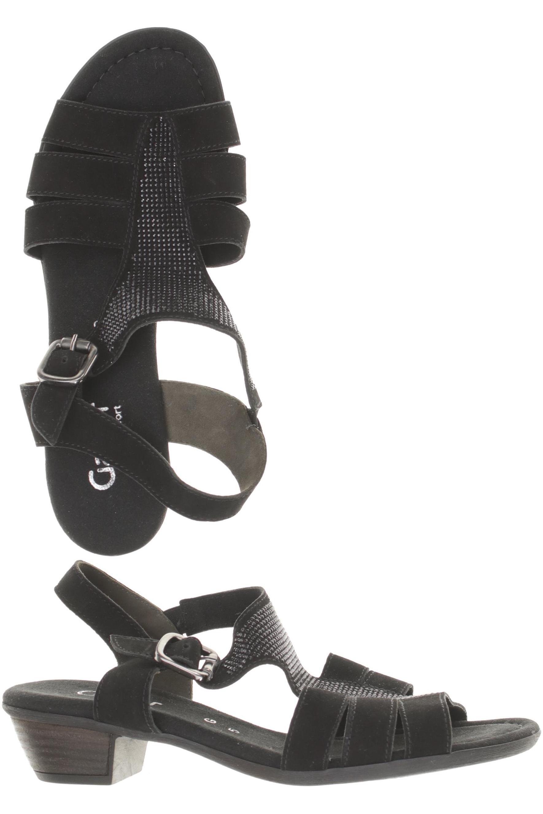 

Gabor Damen Sandale, schwarz, Gr. 5