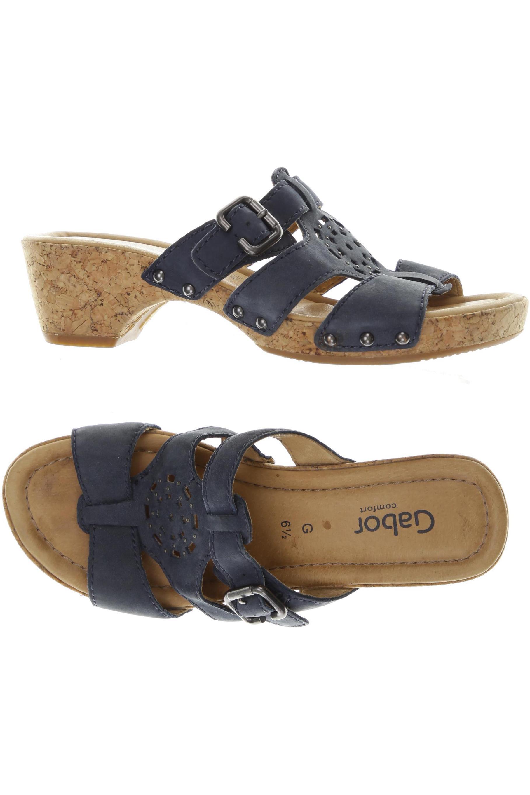 

Gabor Damen Sandale, blau, Gr. 6.5