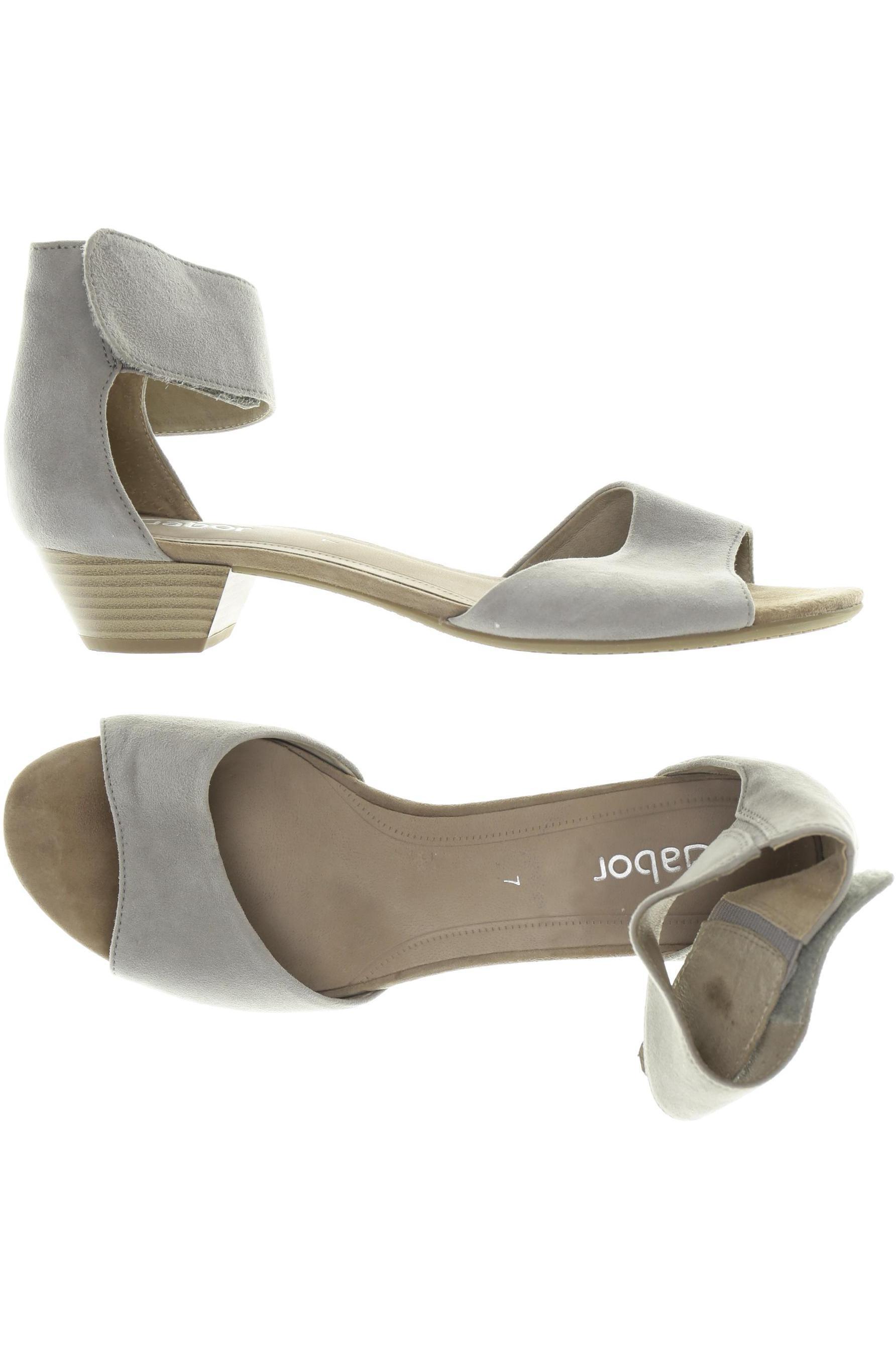 

Gabor Damen Sandale, grau, Gr. 7