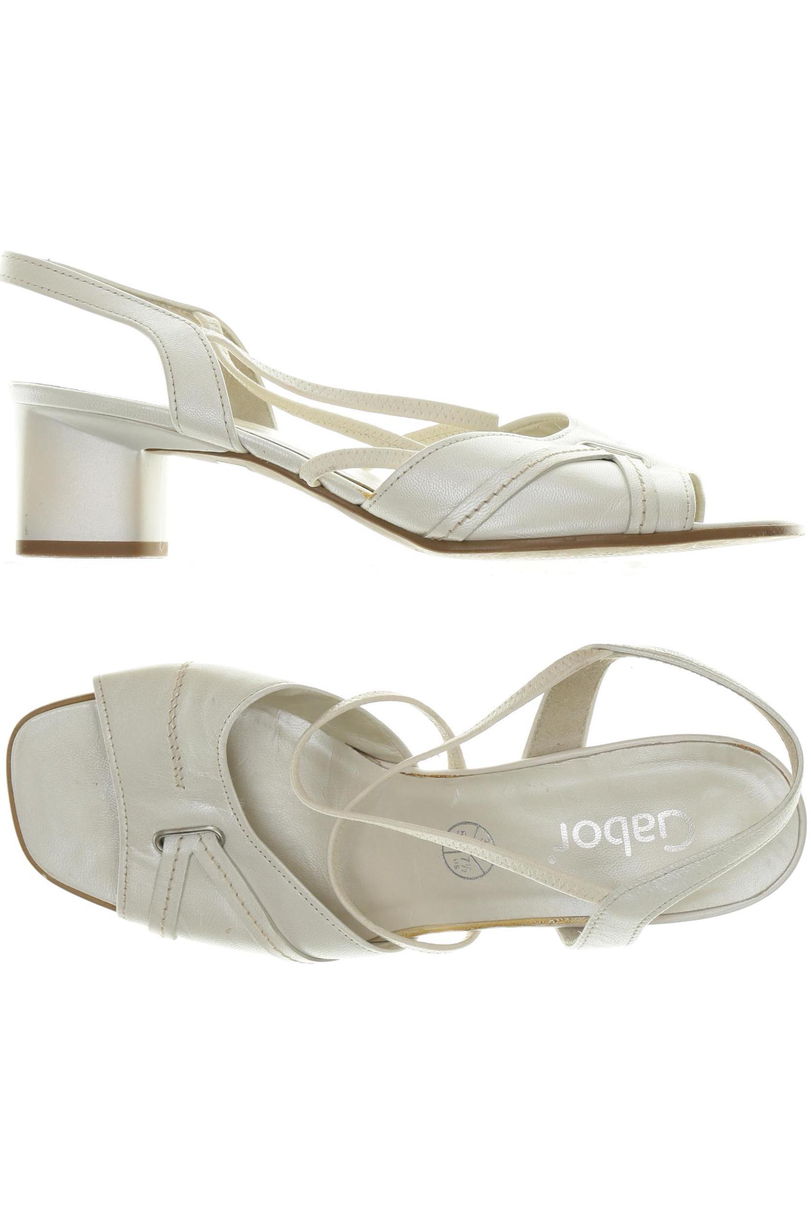 

Gabor Damen Sandale, weiß, Gr. 5.5