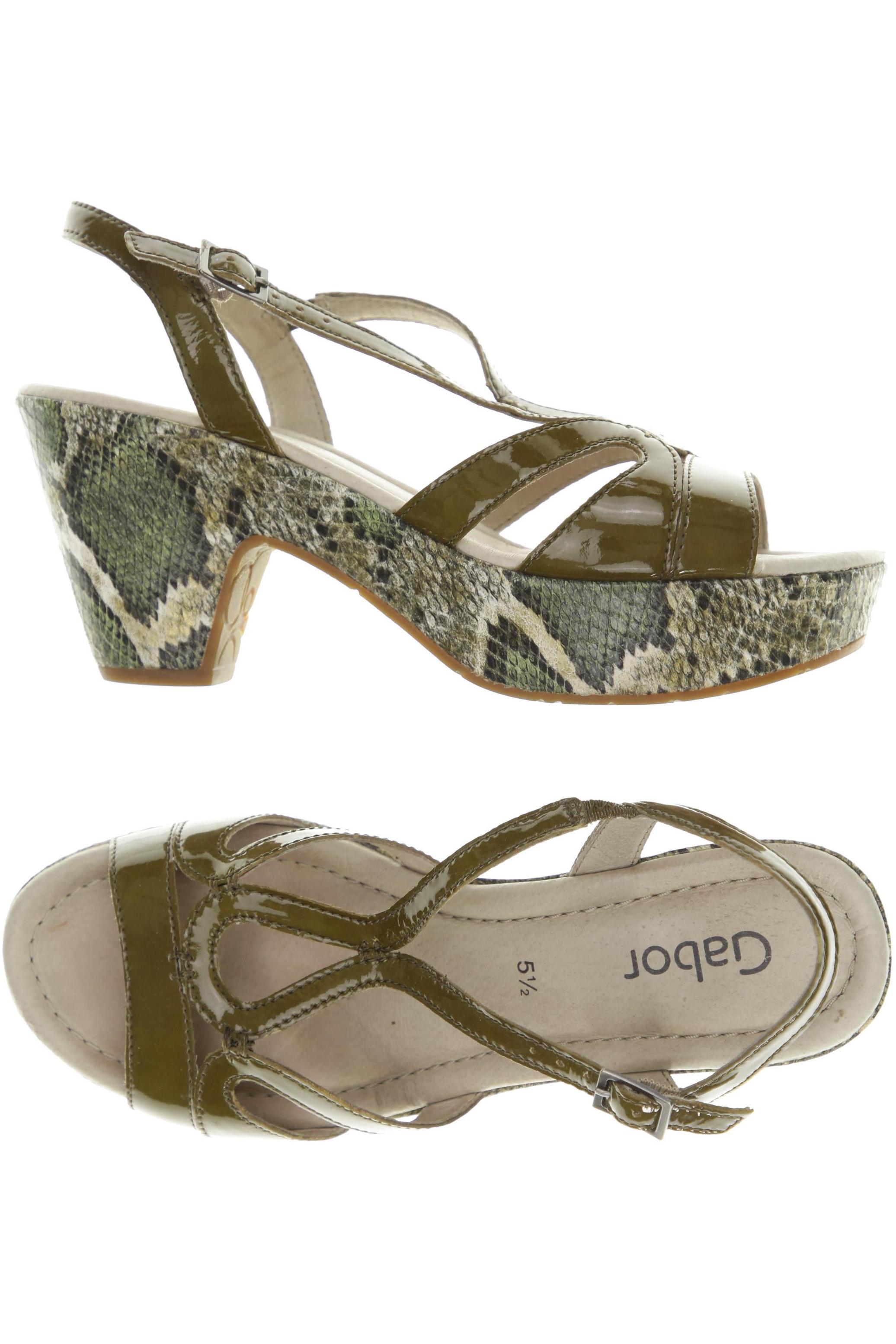 

Gabor Damen Sandale, grün, Gr. 5.5