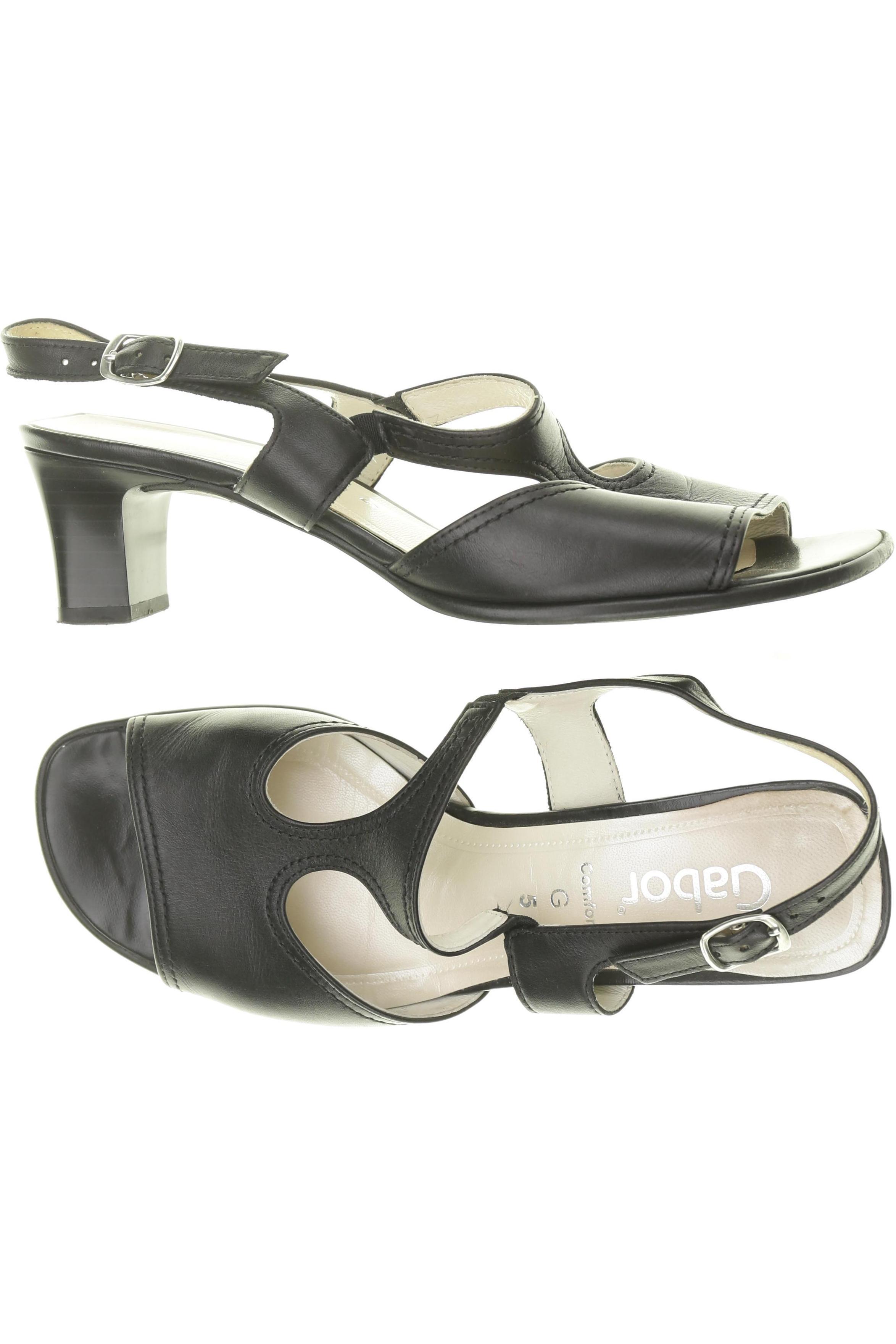 

Gabor Damen Sandale, schwarz, Gr. 5