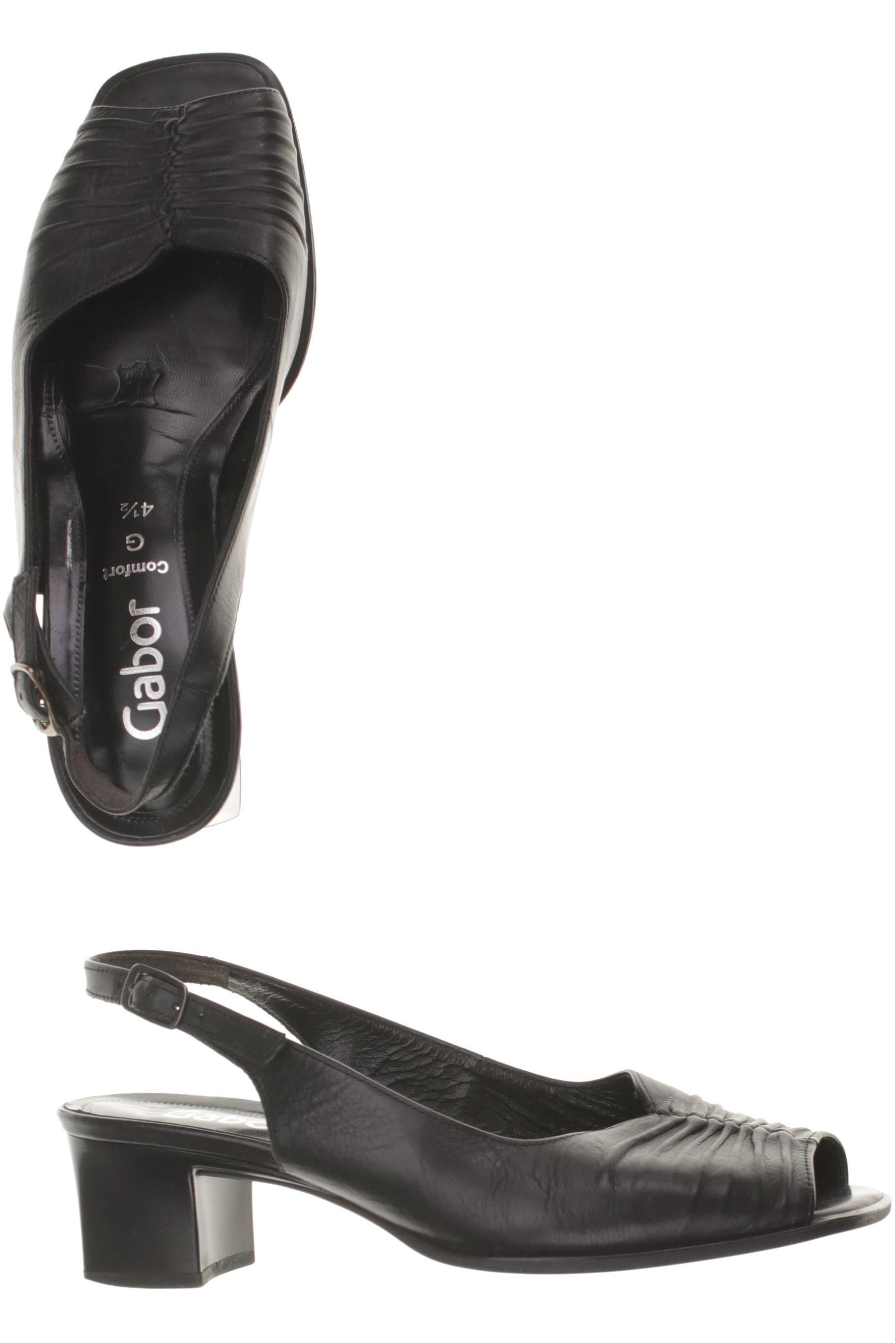 

Gabor Damen Sandale, schwarz, Gr. 4.5