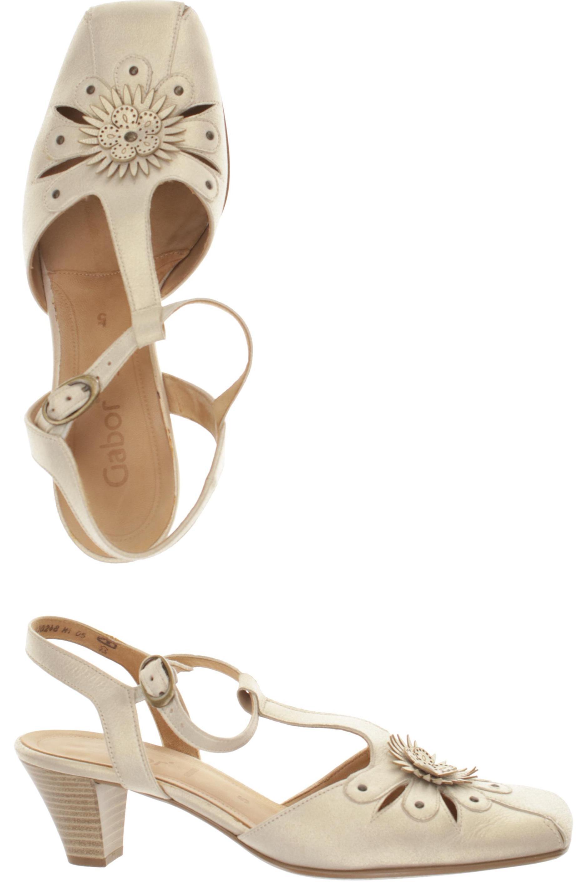 

Gabor Damen Sandale, beige, Gr. 5