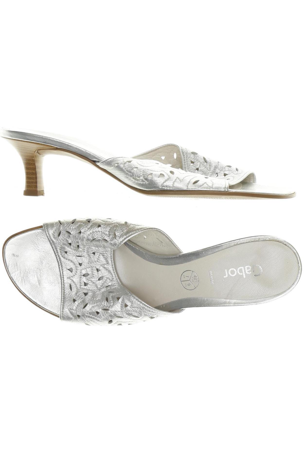 

Gabor Damen Sandale, silber, Gr. 7