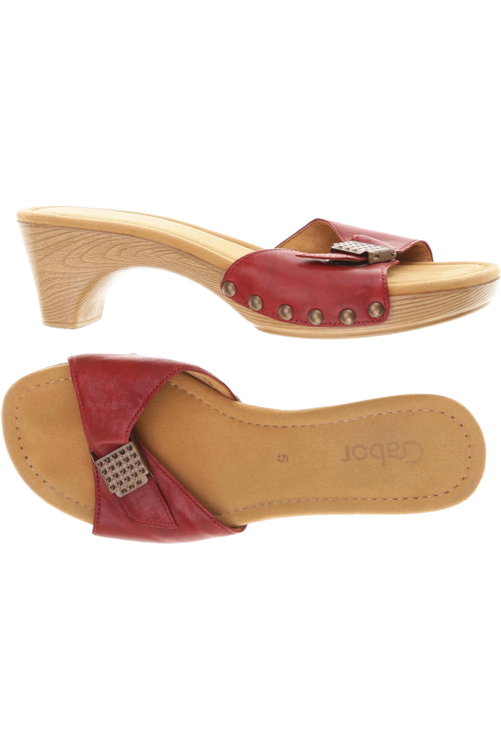 

Gabor Damen Sandale, rot, Gr. 5