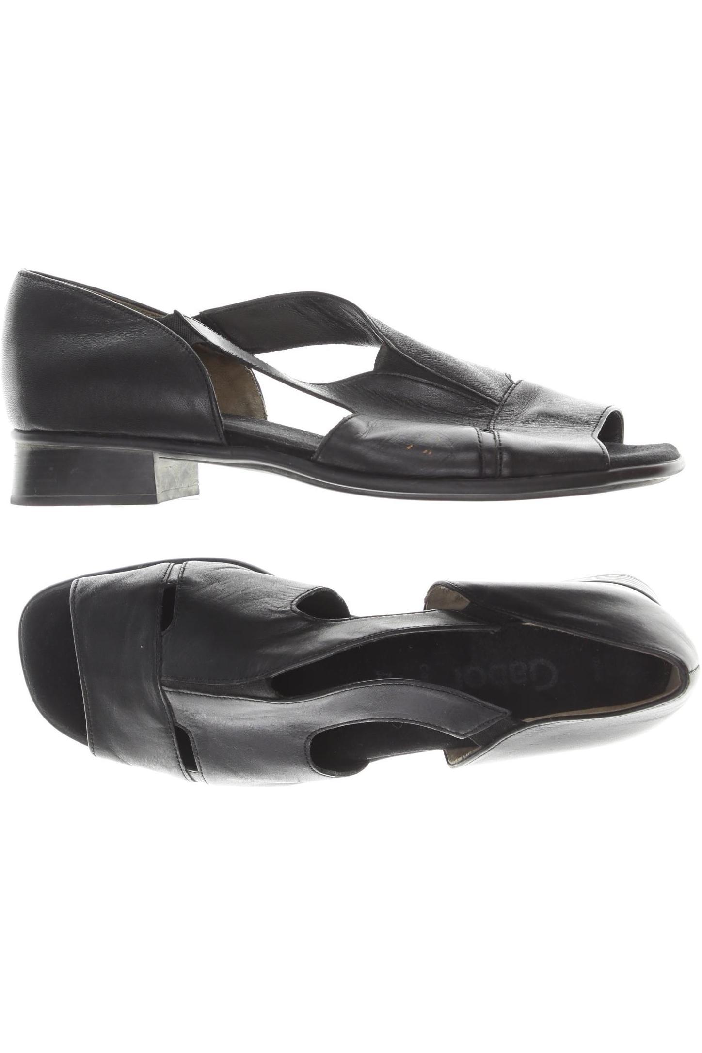 

Gabor Damen Sandale, schwarz, Gr. 7