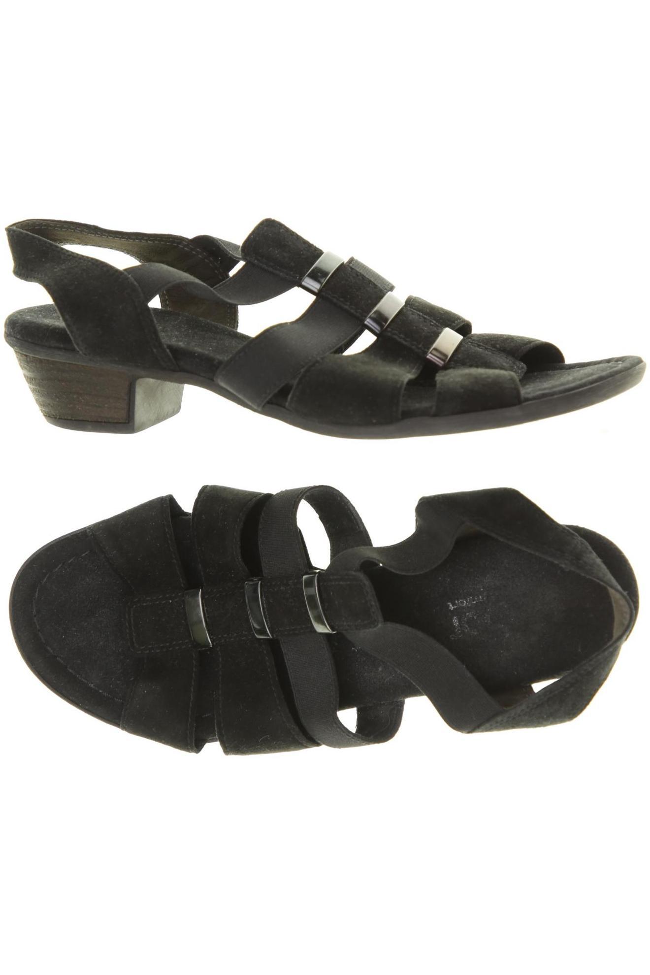 

Gabor Damen Sandale, schwarz, Gr. 4