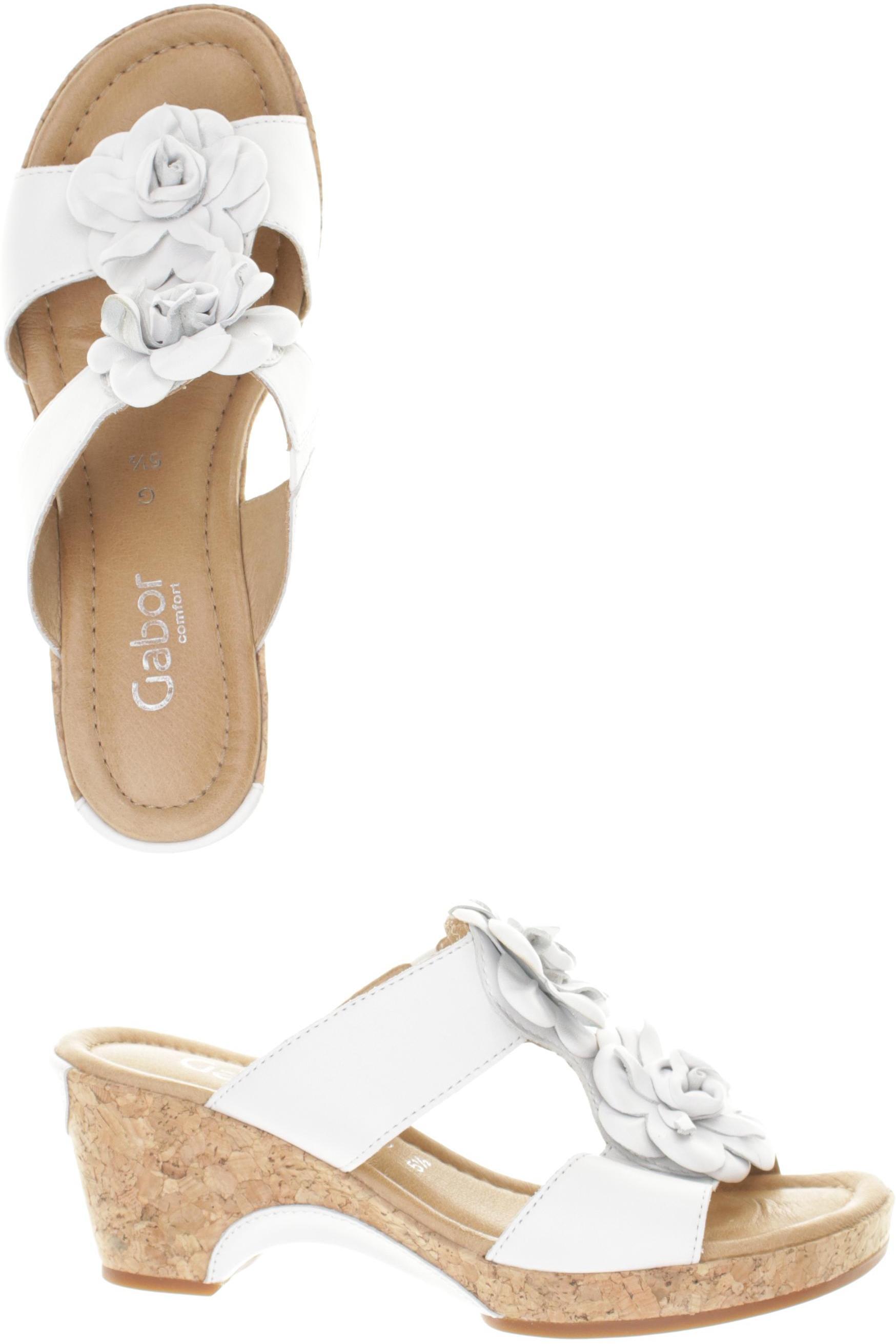 

Gabor Damen Sandale, weiß, Gr. 5.5