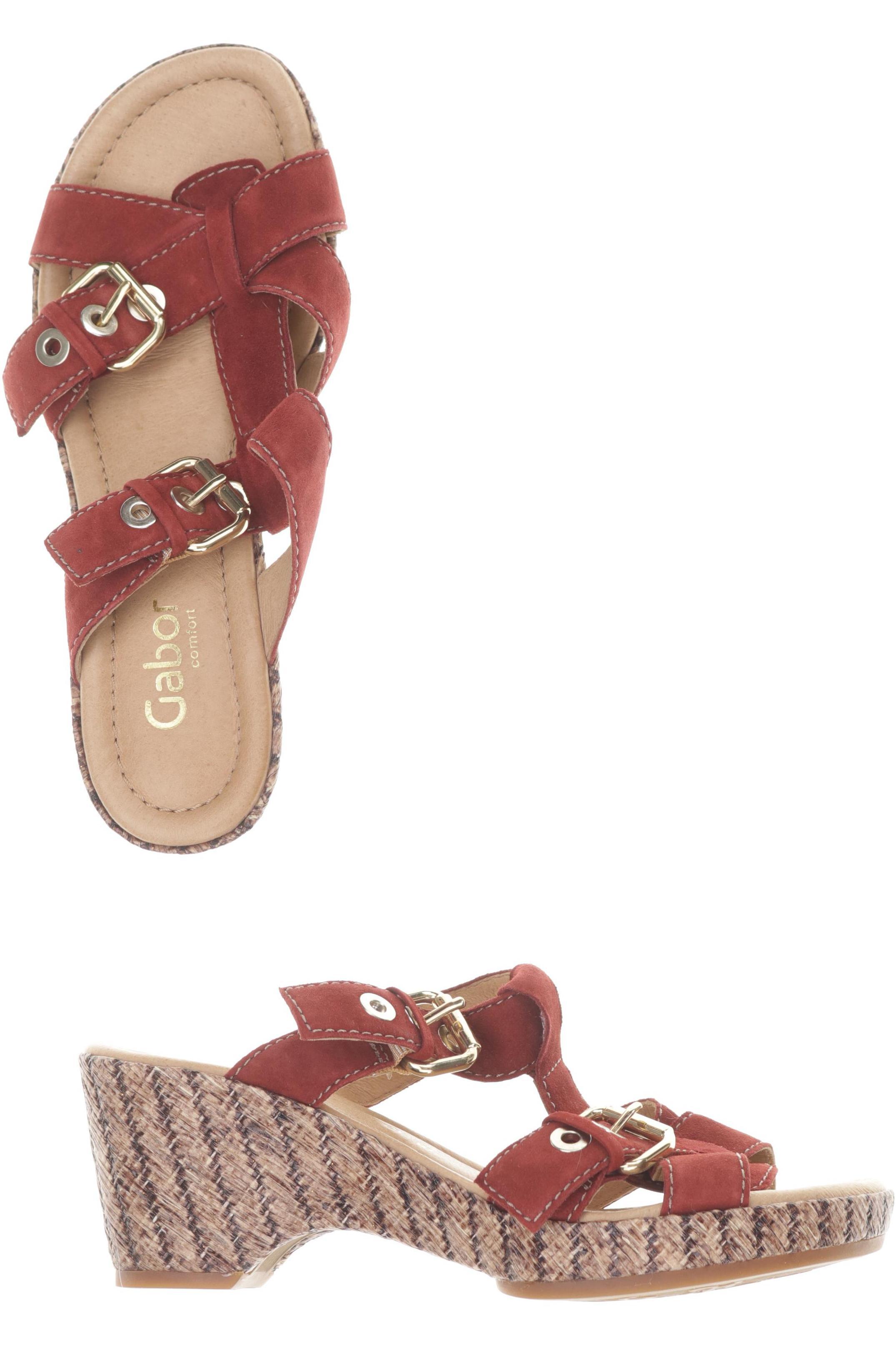 

Gabor Damen Sandale, rot, Gr. 5.5