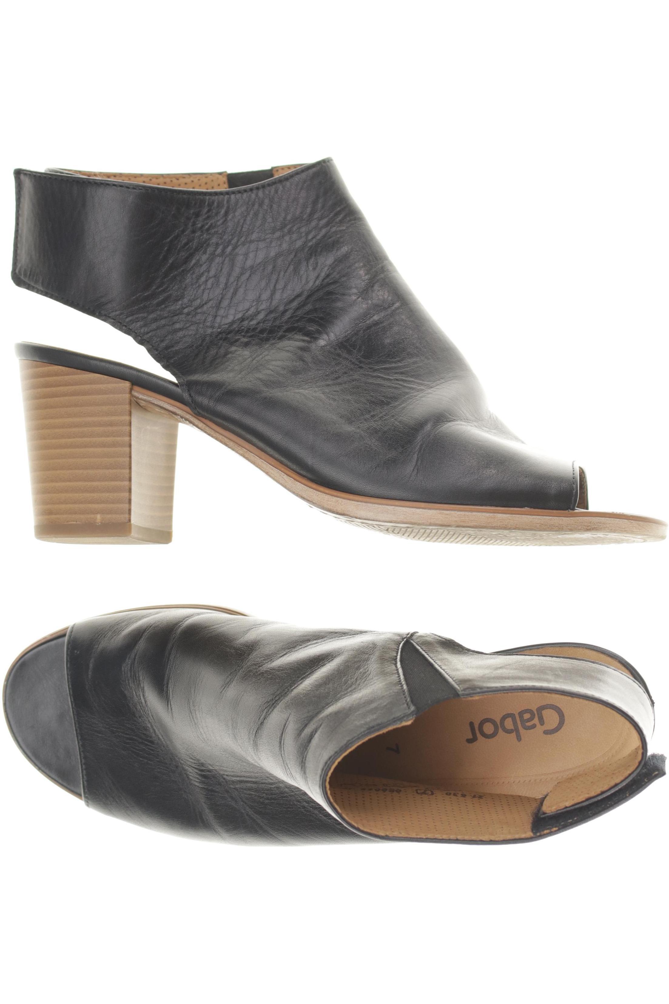 

Gabor Damen Sandale, schwarz, Gr. 7