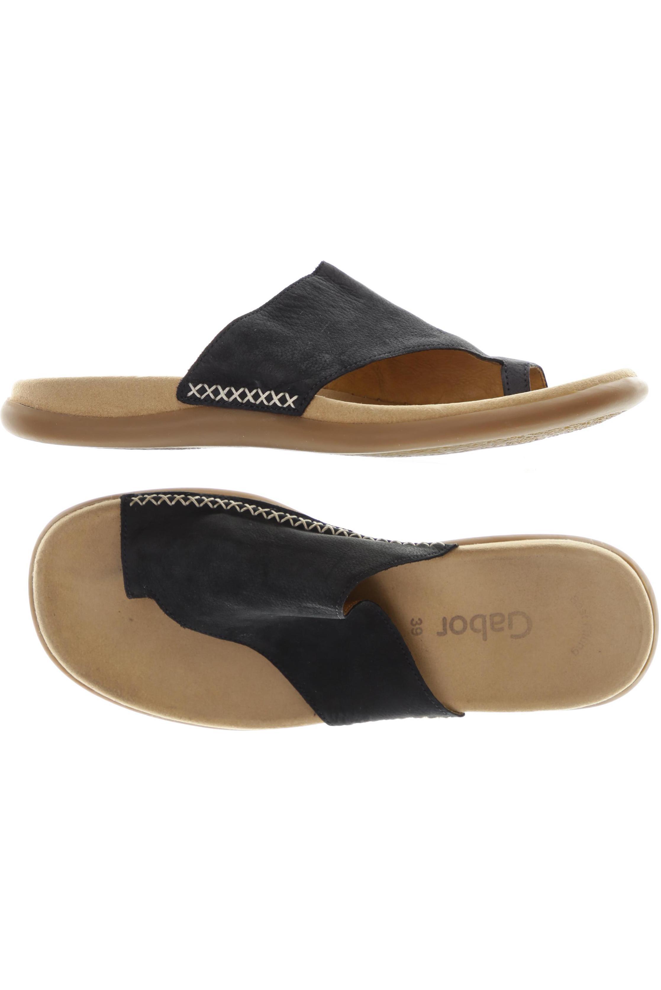 

Gabor Damen Sandale, schwarz, Gr. 39