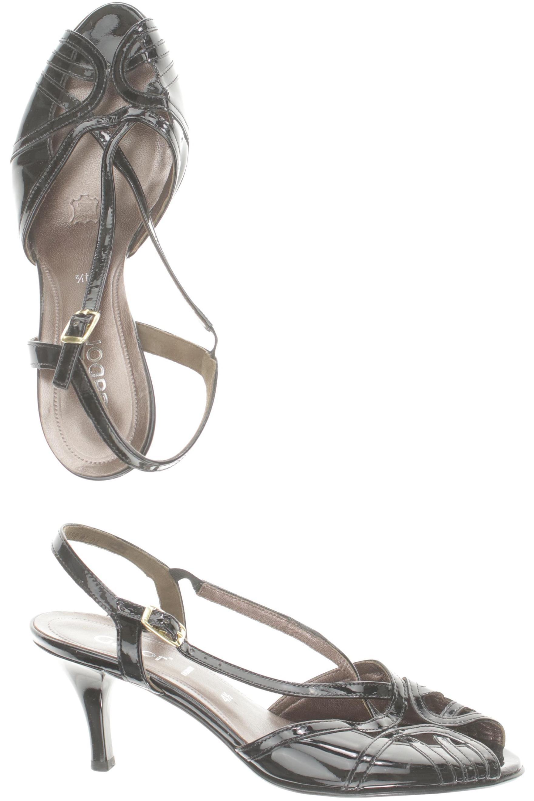 

Gabor Damen Sandale, schwarz, Gr. 4.5