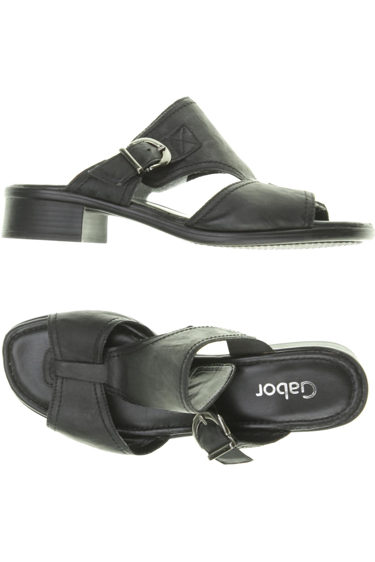 

Gabor Damen Sandale, schwarz, Gr. 5.5