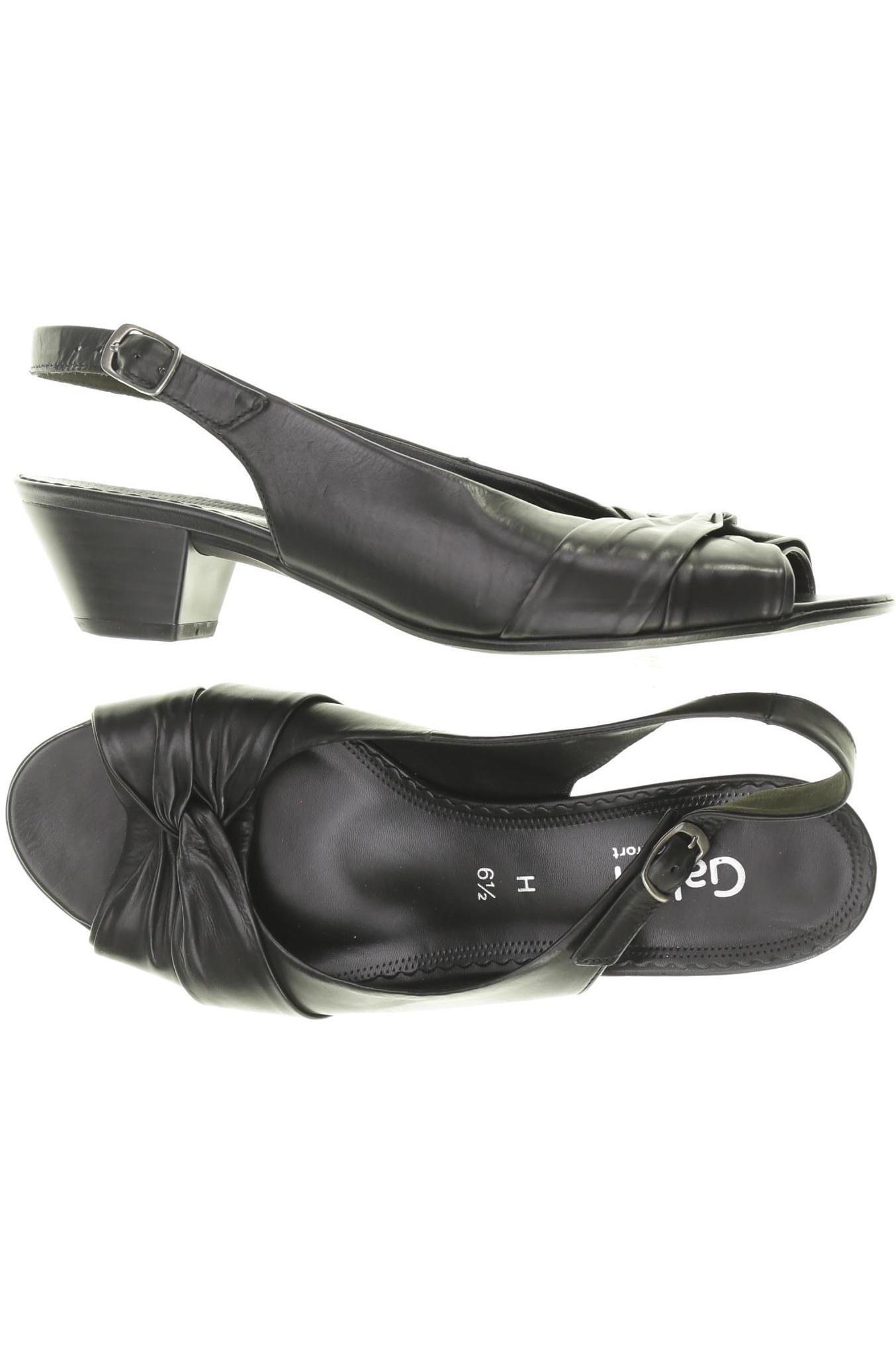 

Gabor Damen Sandale, schwarz, Gr. 6.5