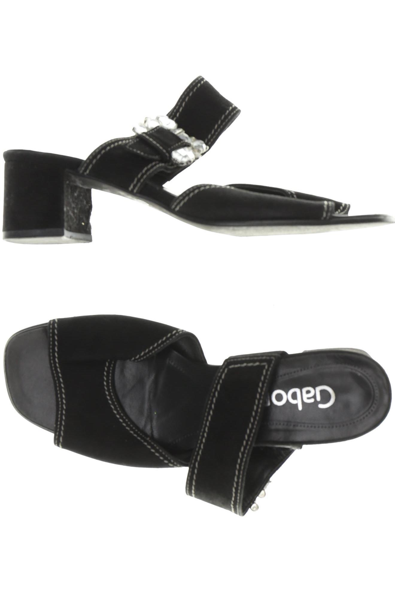 

Gabor Damen Sandale, schwarz, Gr. 3