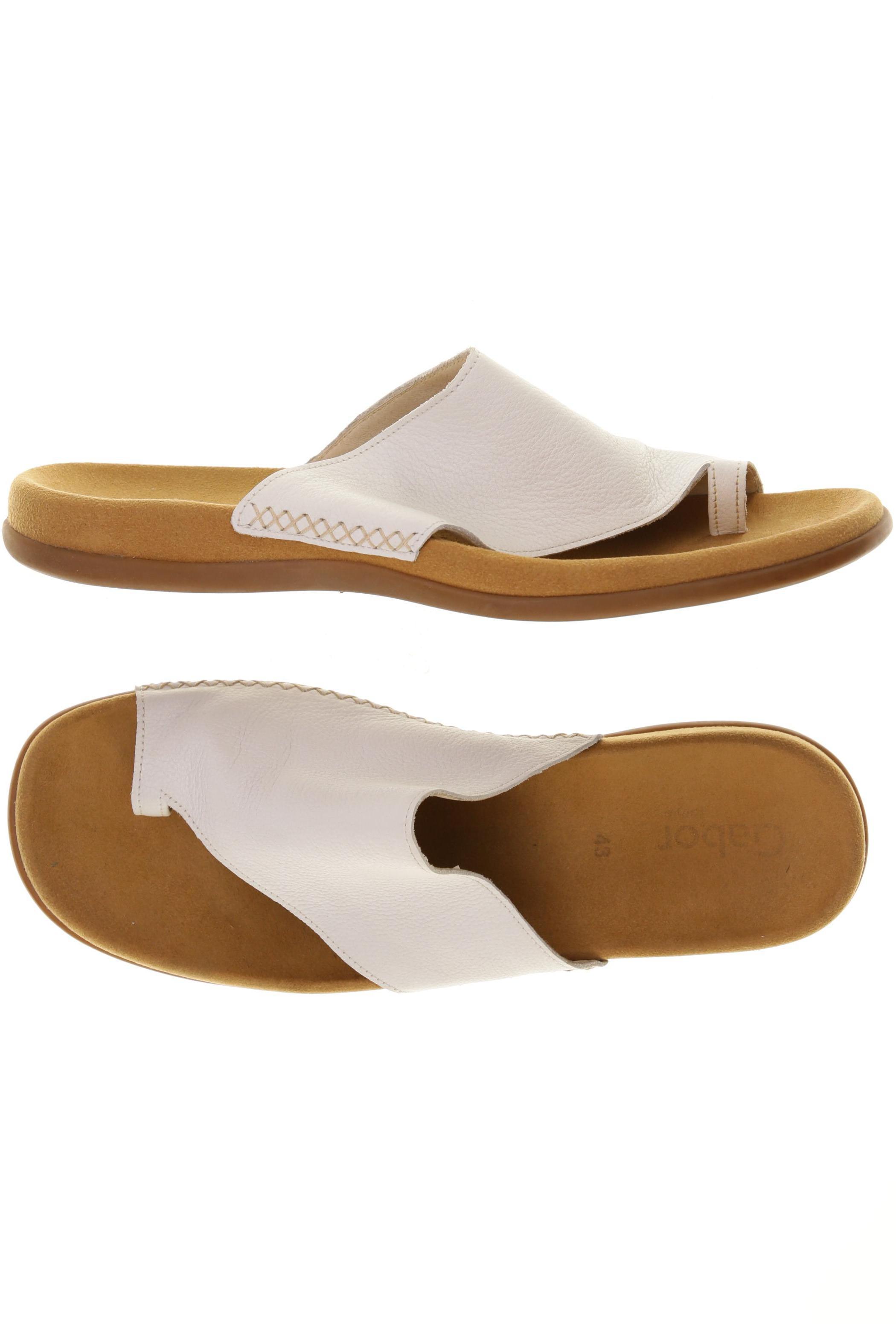 

Gabor Damen Sandale, weiß, Gr. 43