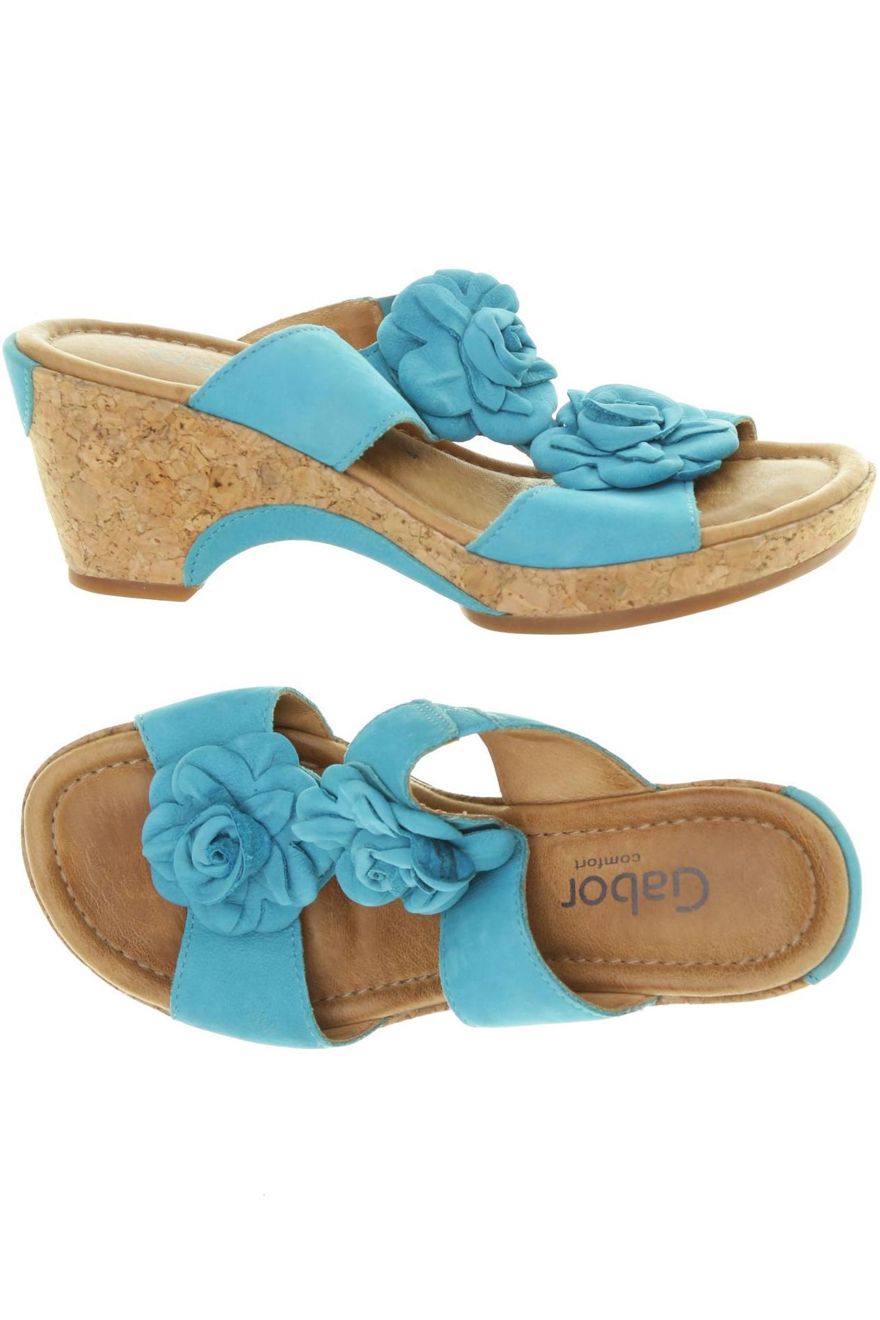 

Gabor Damen Sandale, blau, Gr. 4