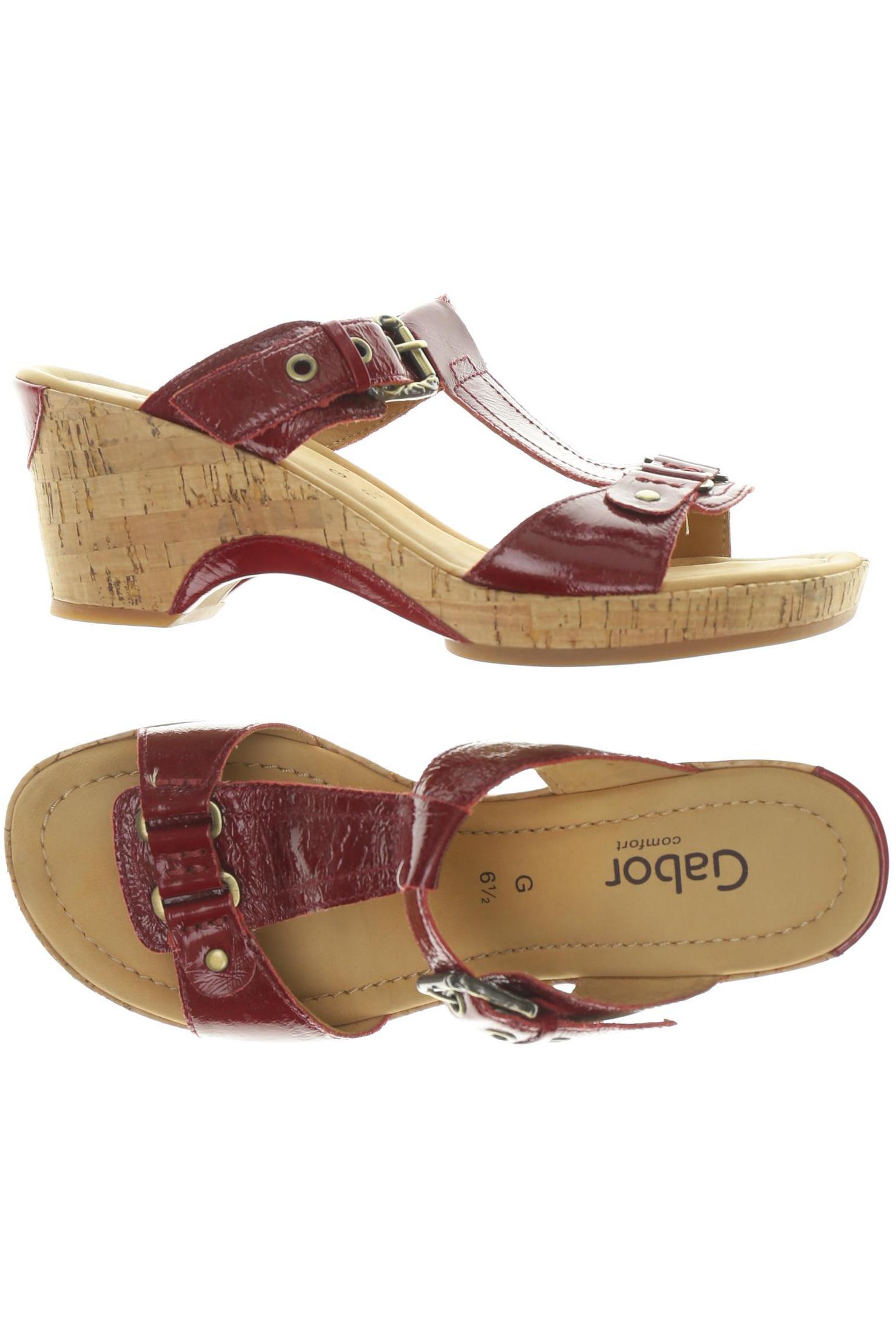 

Gabor Damen Sandale, rot, Gr. 6.5