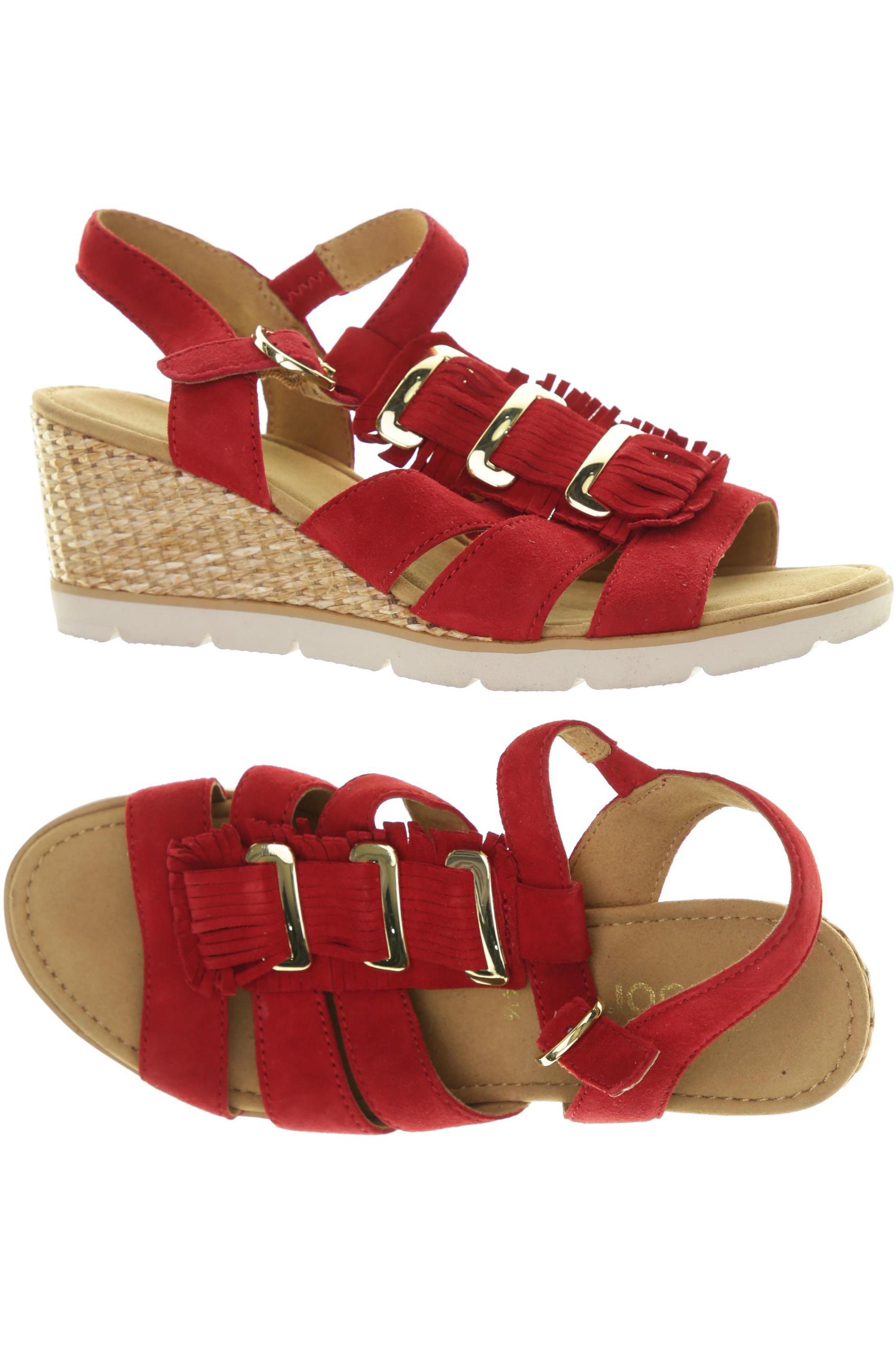 

Gabor Damen Sandale, rot, Gr. 4.5