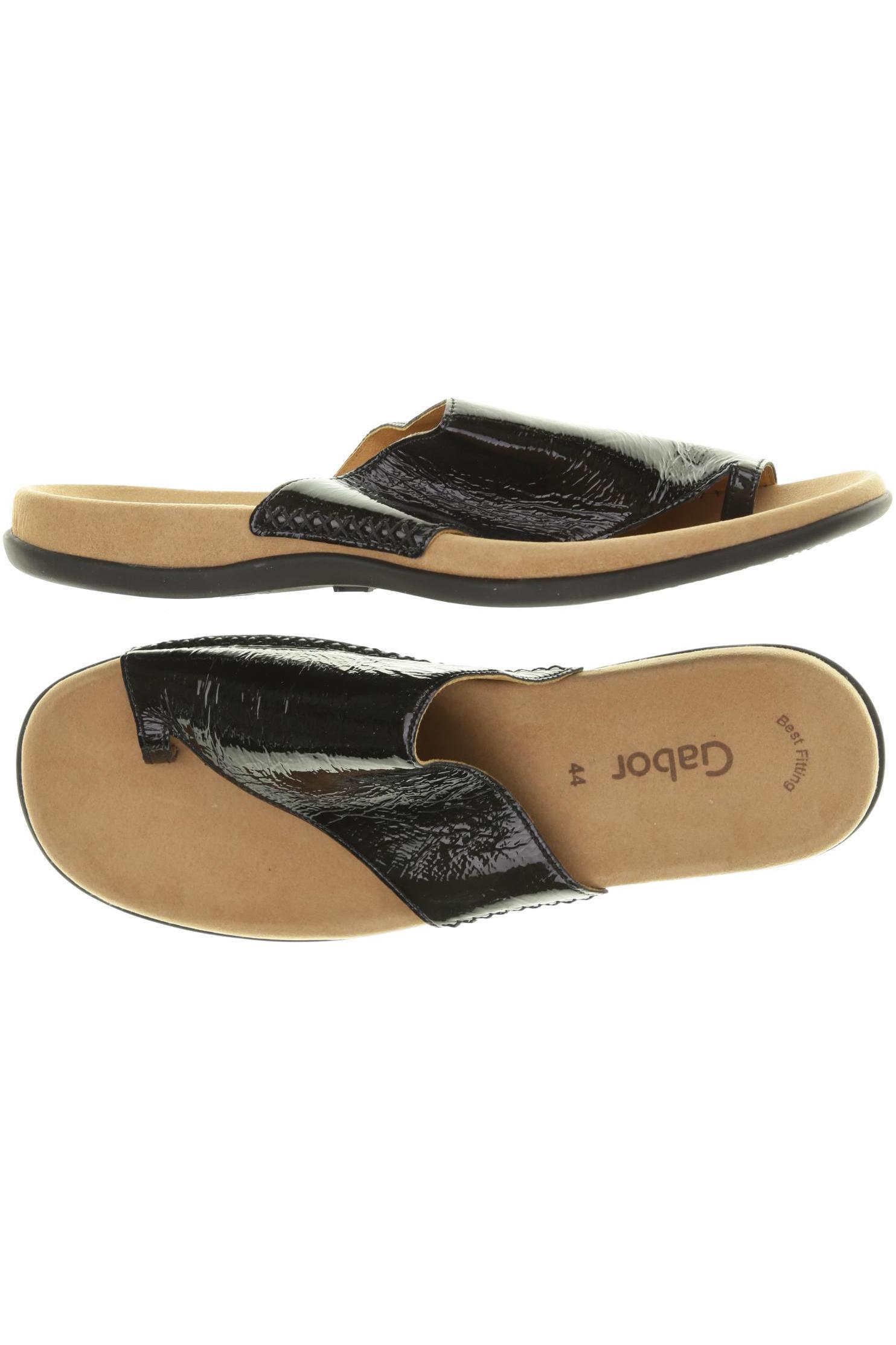 

Gabor Damen Sandale, schwarz, Gr. 44