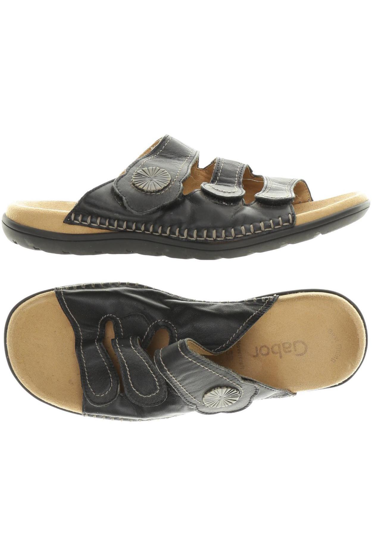 

Gabor Damen Sandale, schwarz, Gr. 39