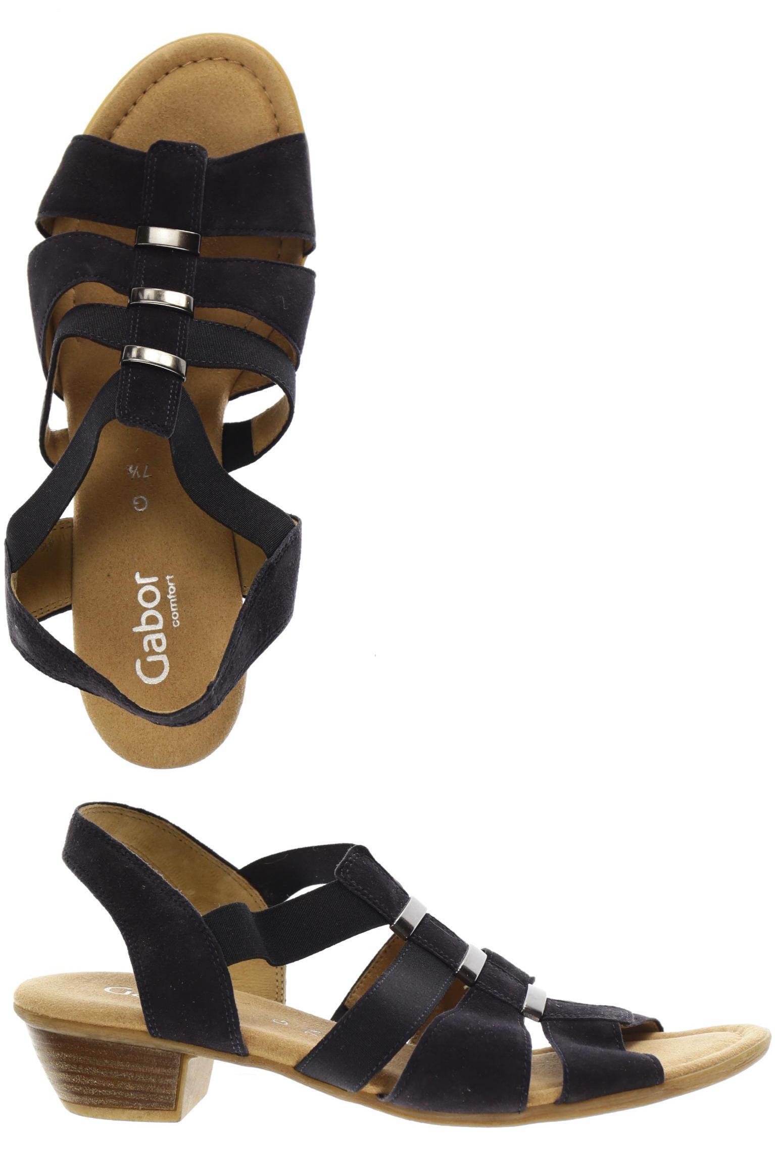 

Gabor Damen Sandale, schwarz, Gr. 7.5