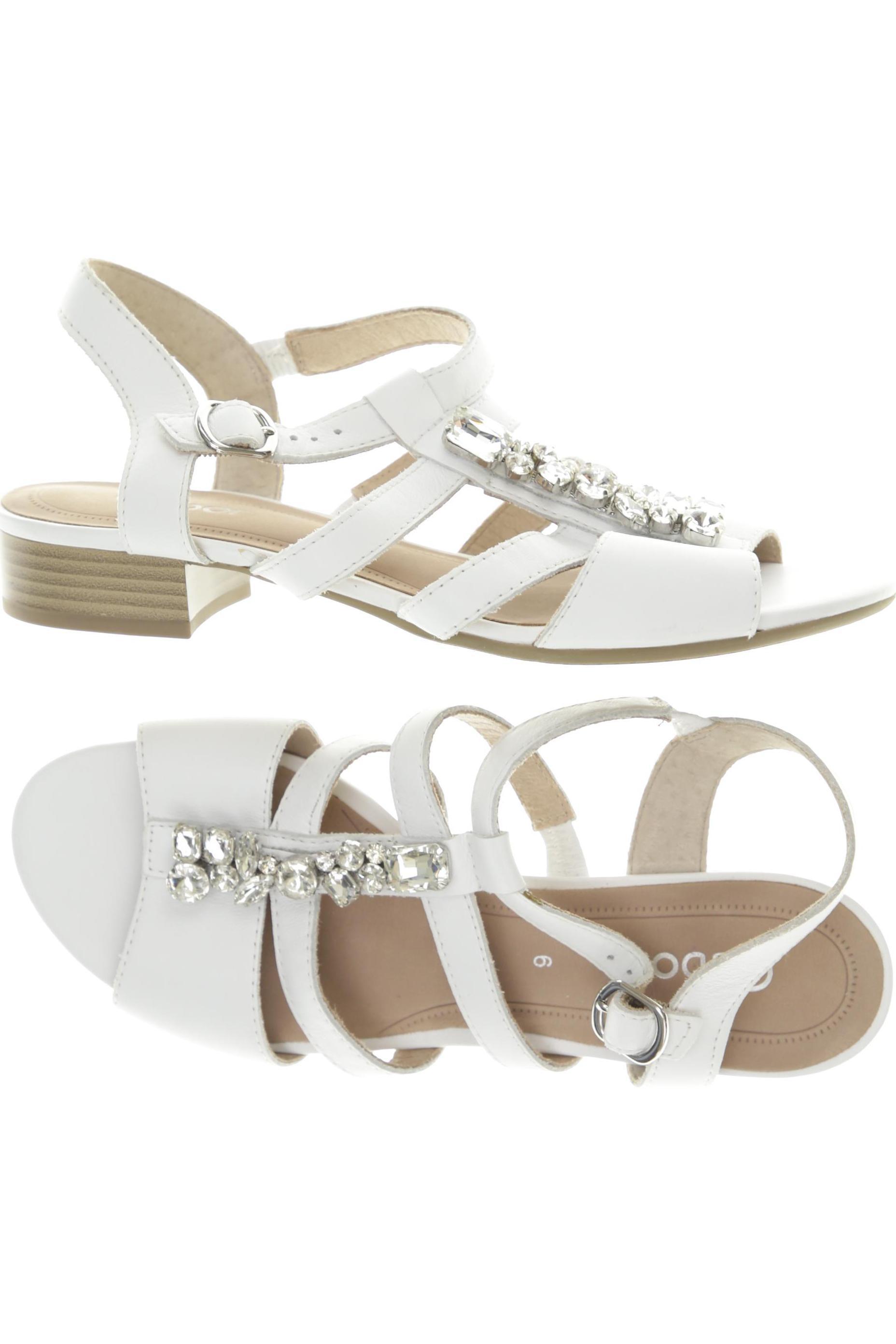 

Gabor Damen Sandale, weiß, Gr. 6