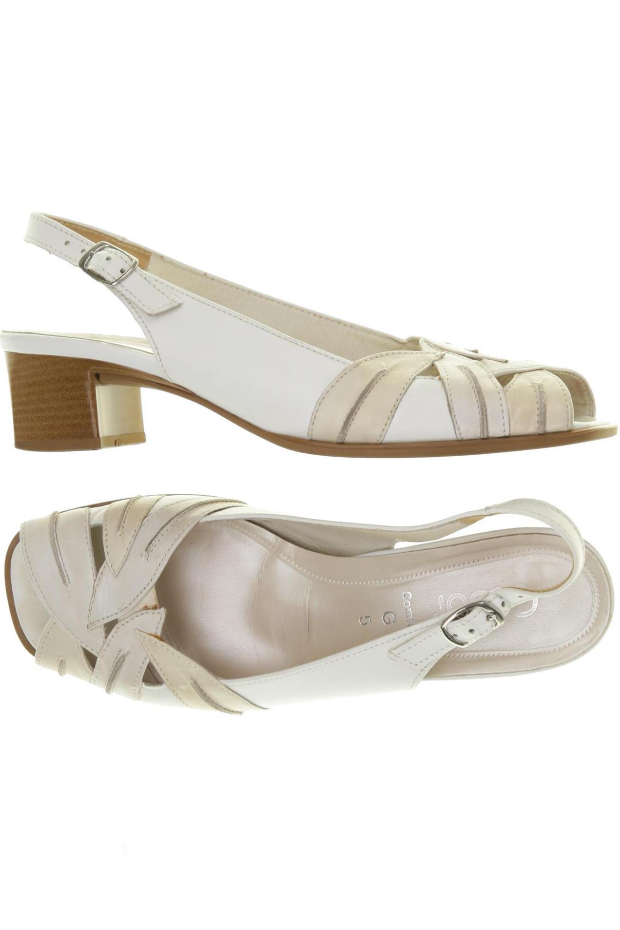 

Gabor Damen Sandale, weiß, Gr. 5