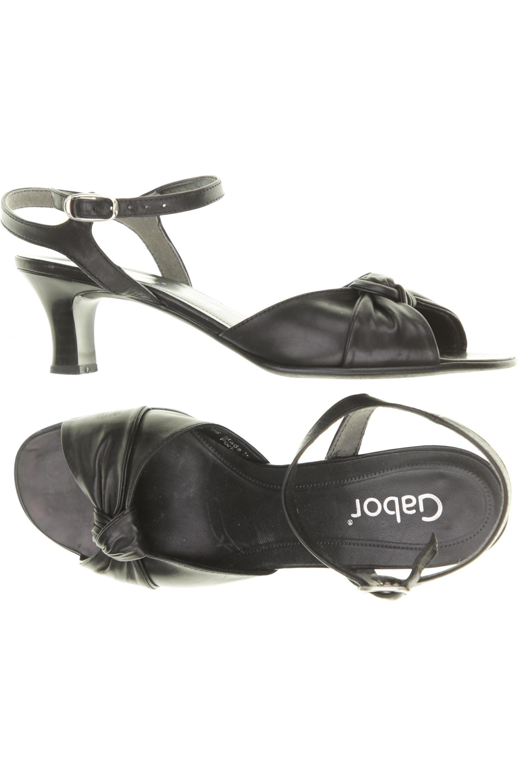 

Gabor Damen Sandale, schwarz, Gr. 5.5