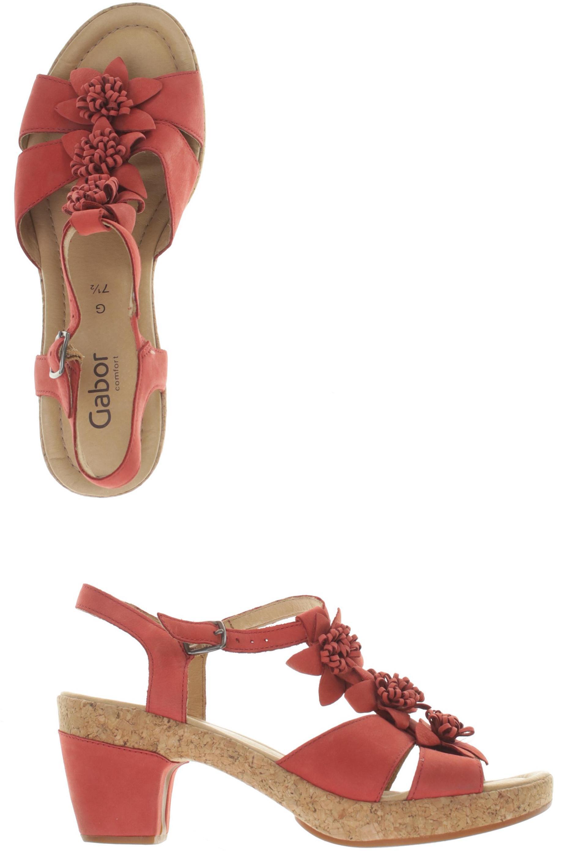 

Gabor Damen Sandale, rot, Gr. 7.5