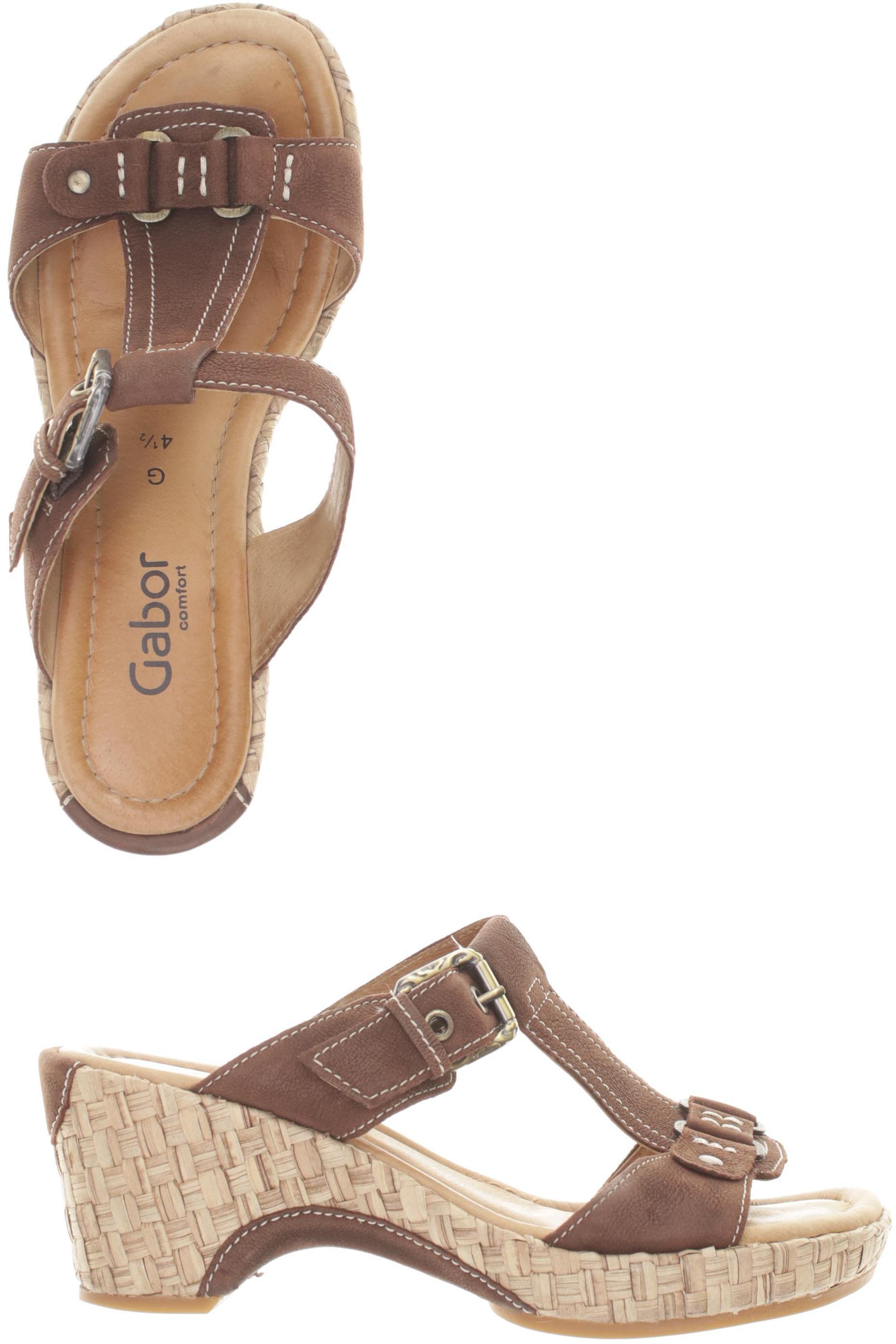 

Gabor Damen Sandale, braun, Gr. 4.5