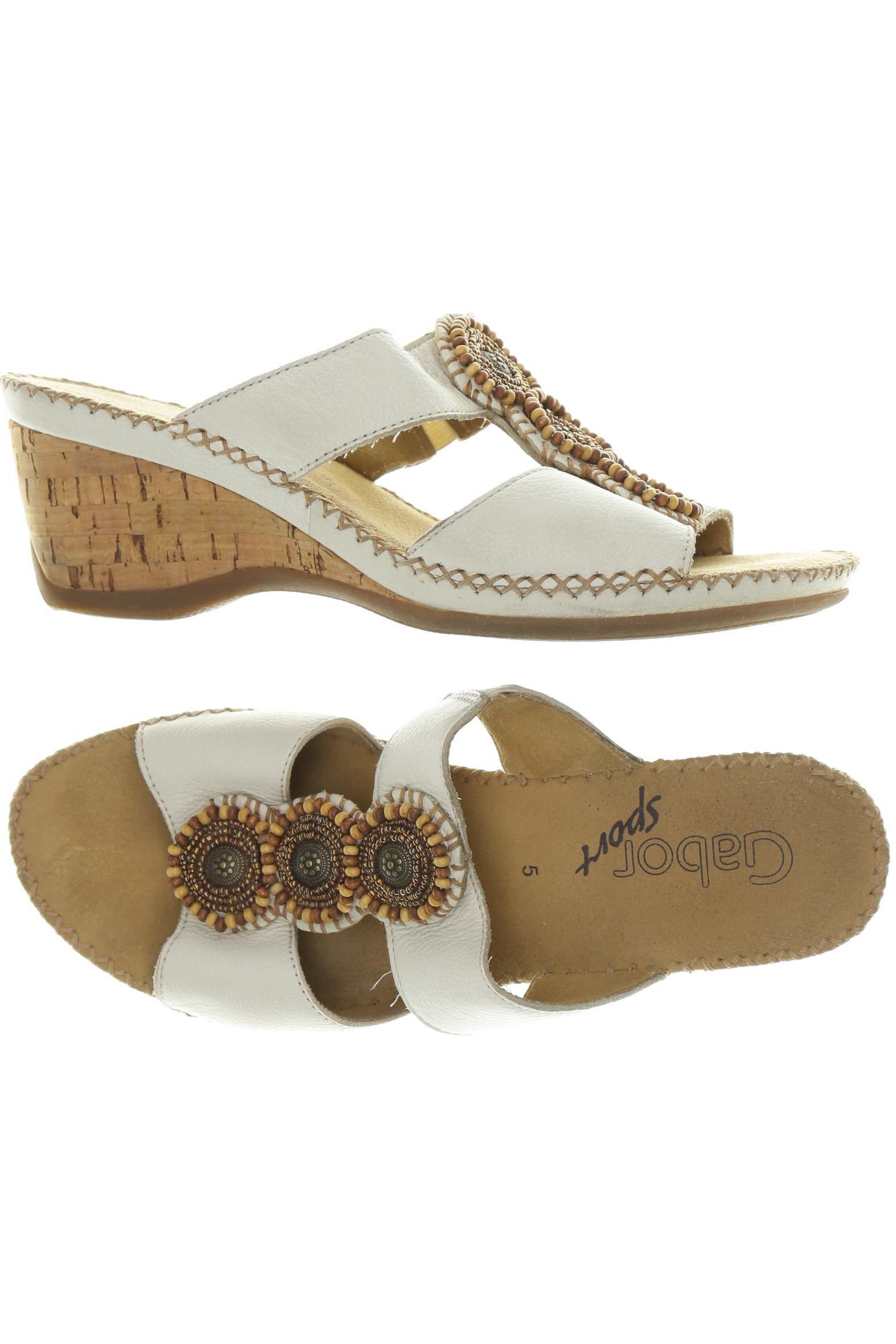 

Gabor Damen Sandale, weiß, Gr. 5