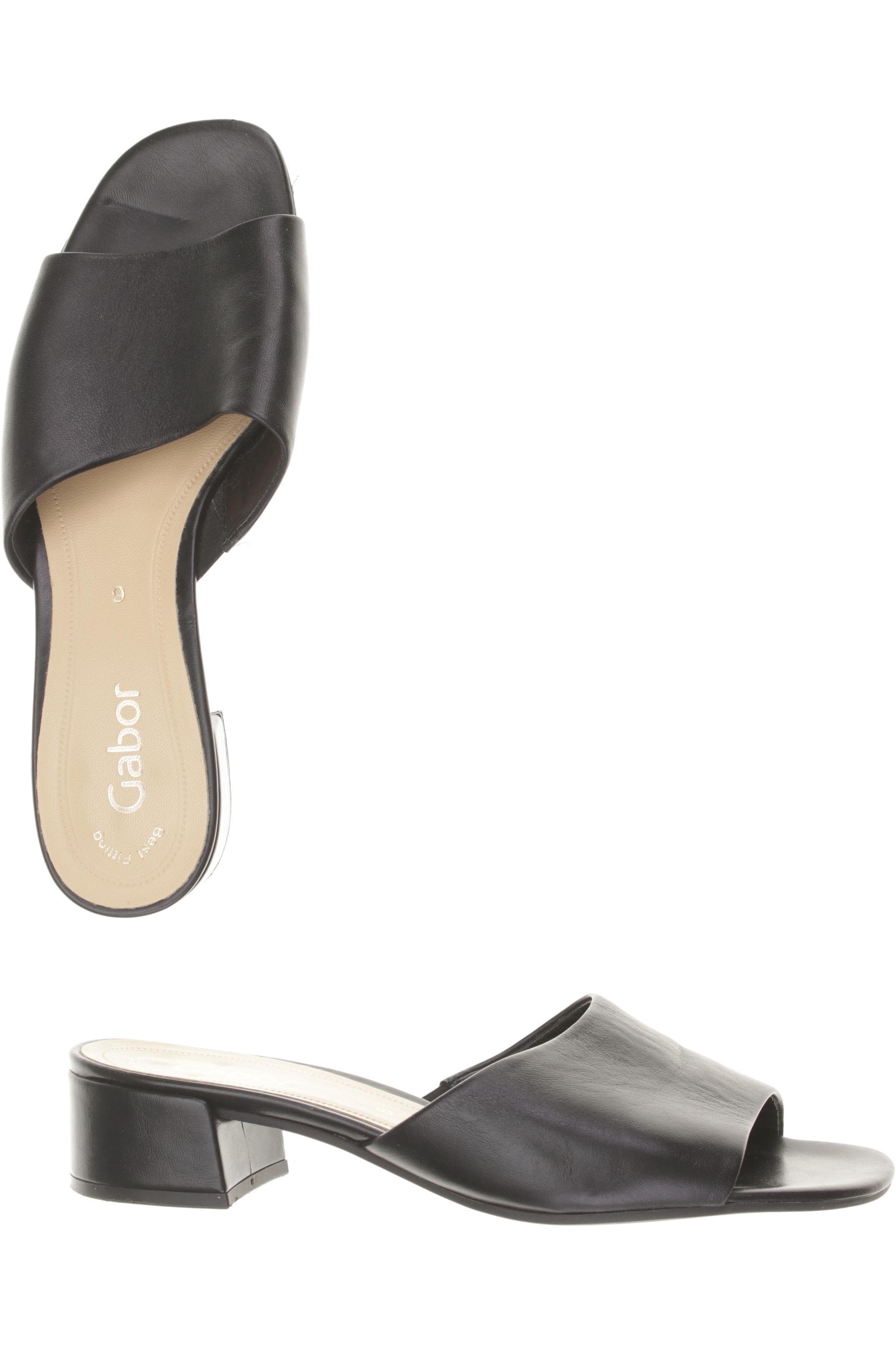 

Gabor Damen Sandale, schwarz, Gr. 6